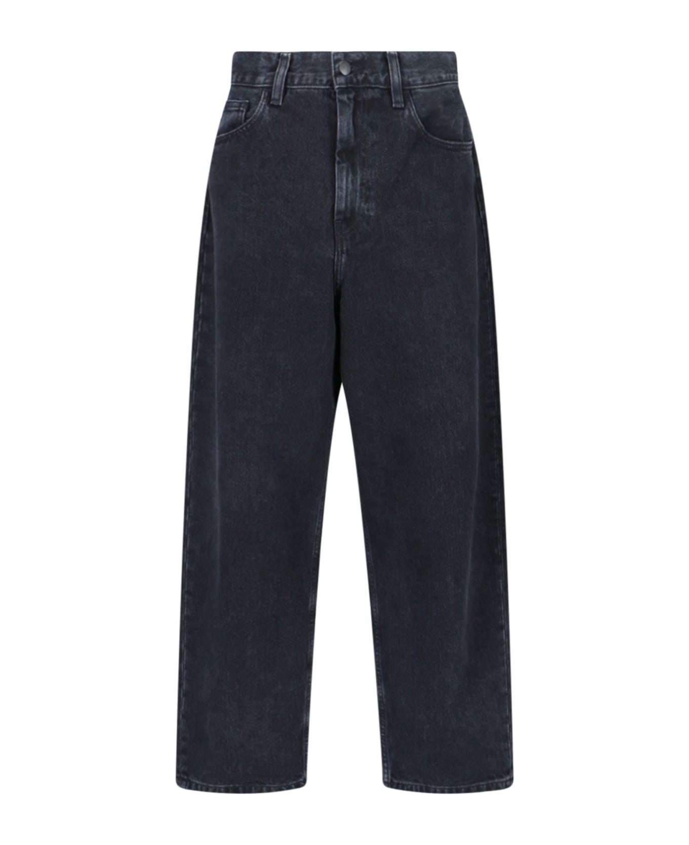 Carhartt 'w' Brandon Pant Palazzo Jeans - Black