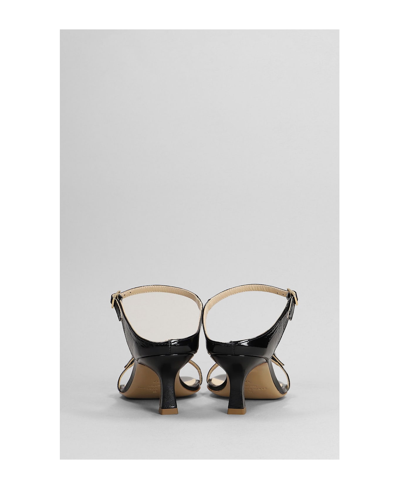 Fabio Rusconi Sandals In Black Leather - black