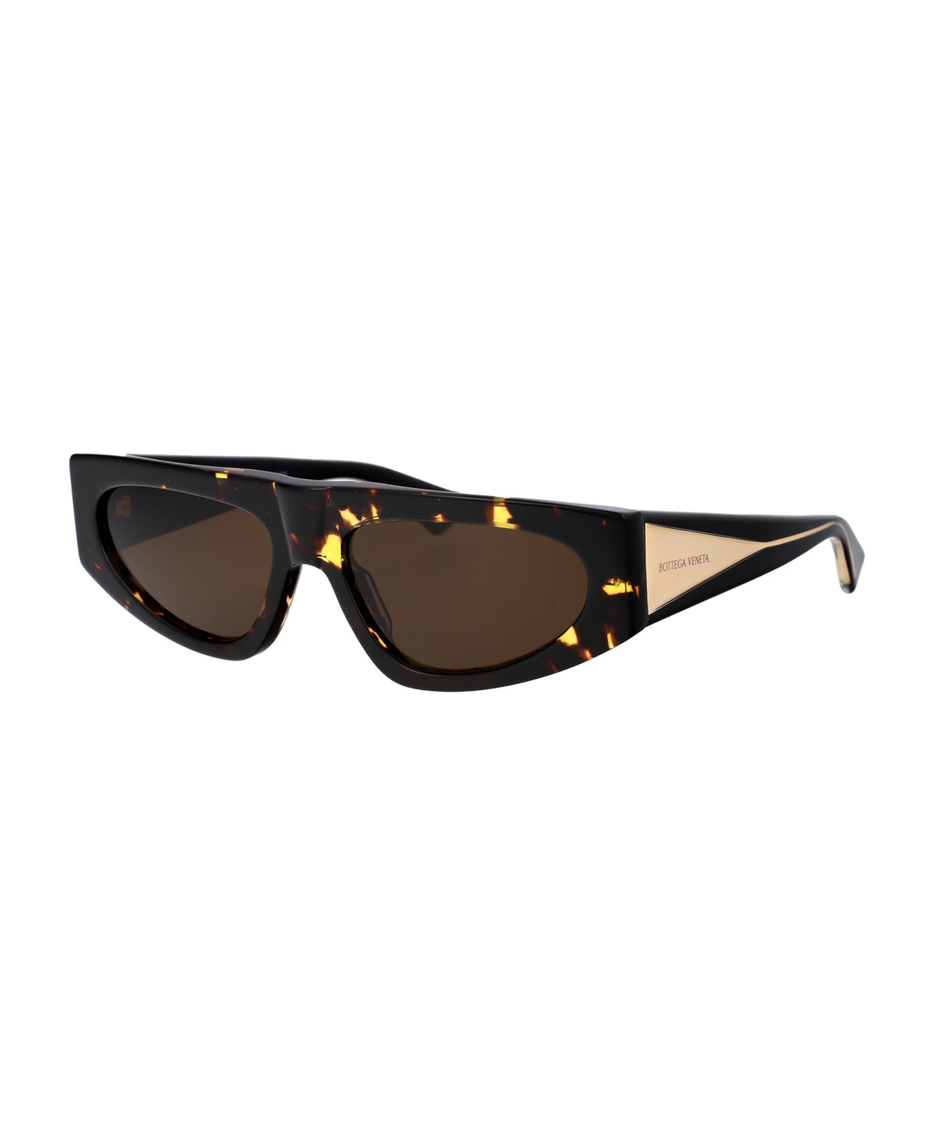 Bottega Veneta Eyewear Bv1277s Sunglasses - 002 HAVANA CRYSTAL BROWN
