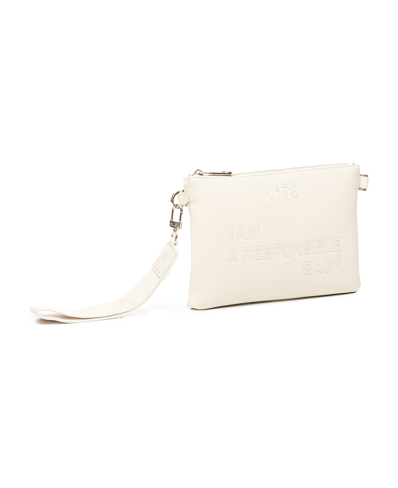V73 Responsibility Now Shoulder Bag - White