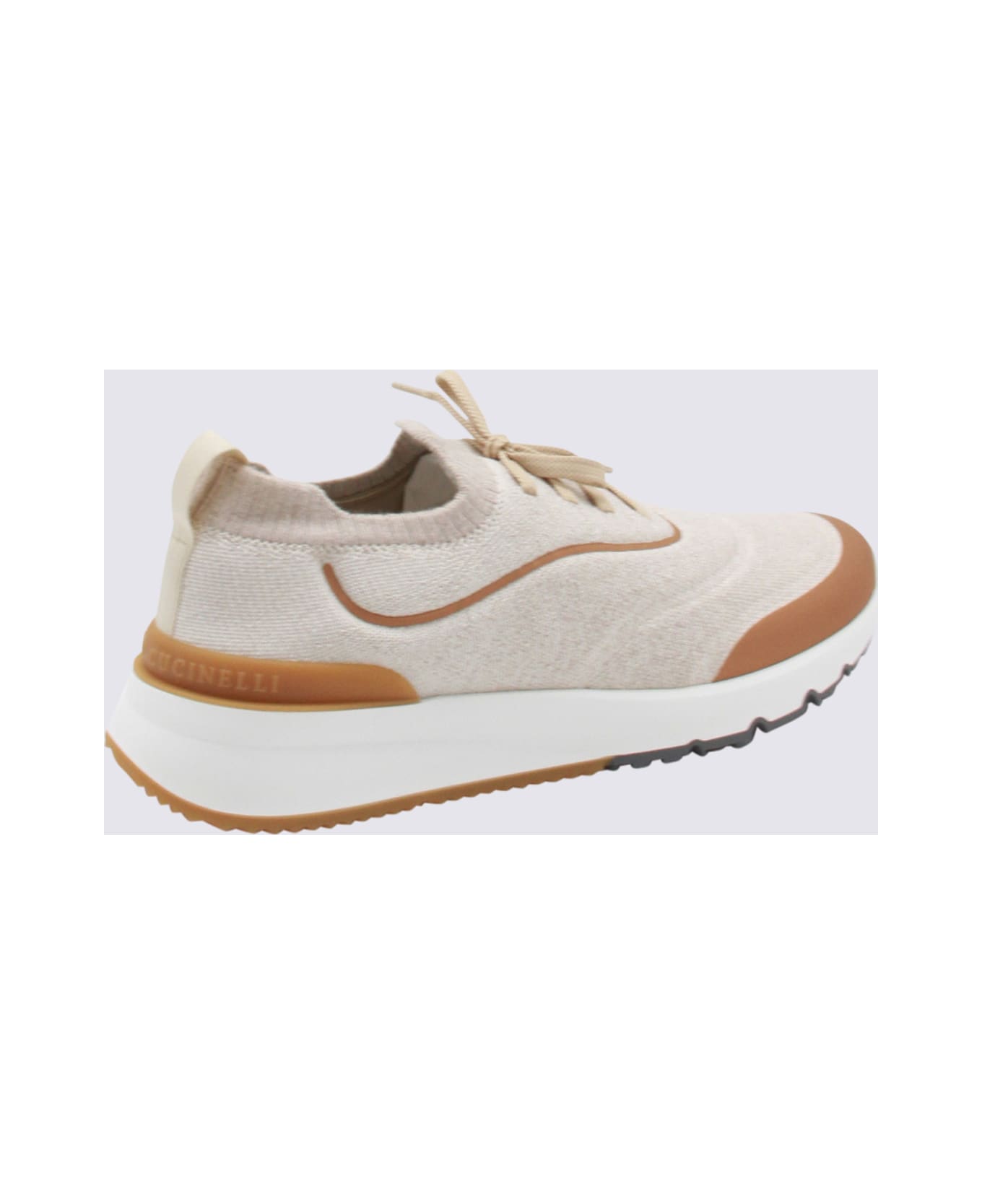 Brunello Cucinelli Beige Sneakers