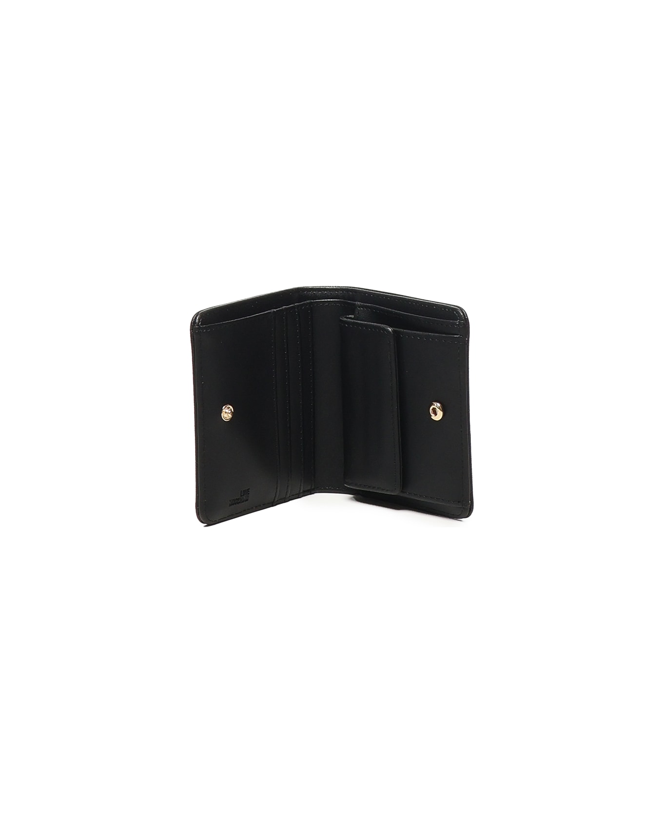 Love Moschino Wallet With Lettering Logo - Black