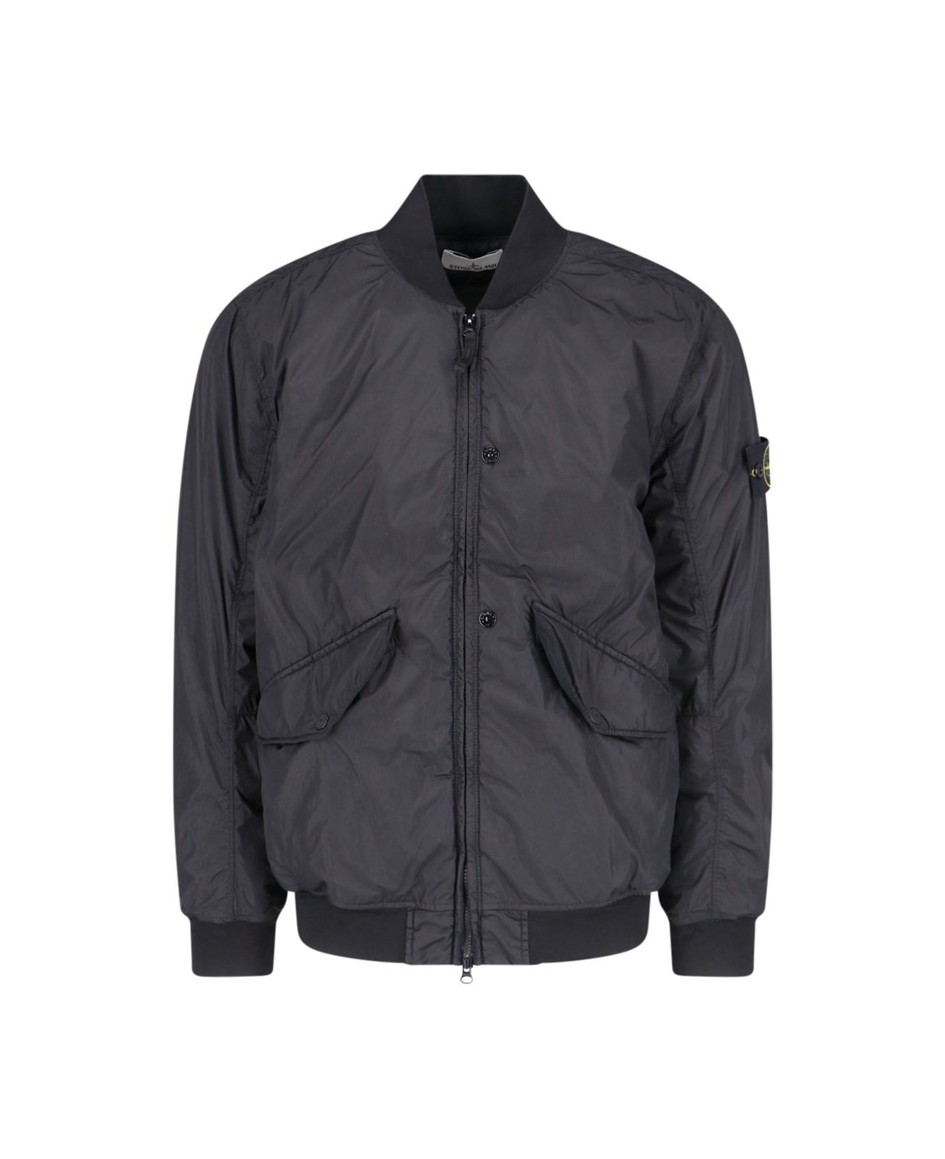 Stone Island '40923' Bomber Jacket - Black