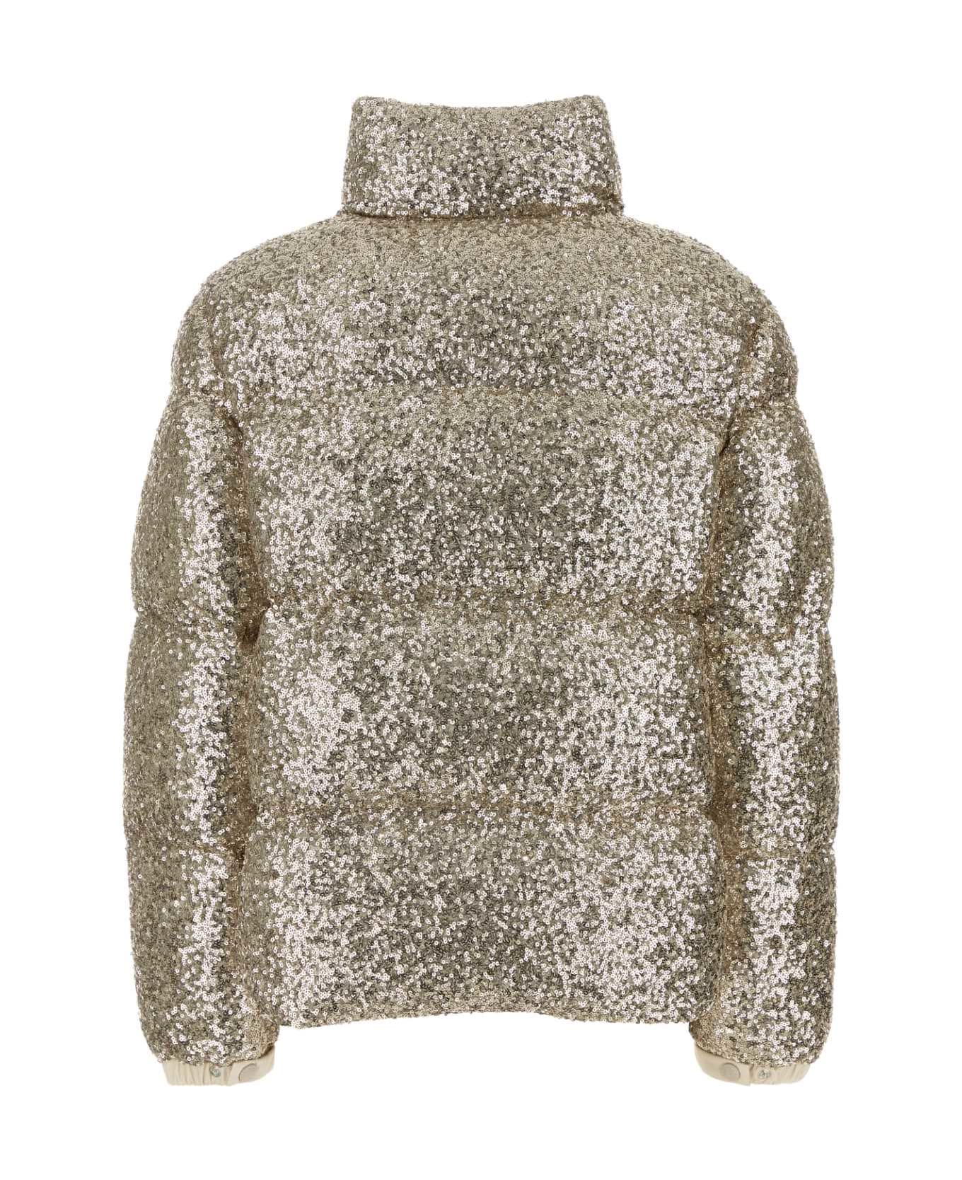 Moncler Embellished Stretch Polyester Anternes Down Jacket - M14