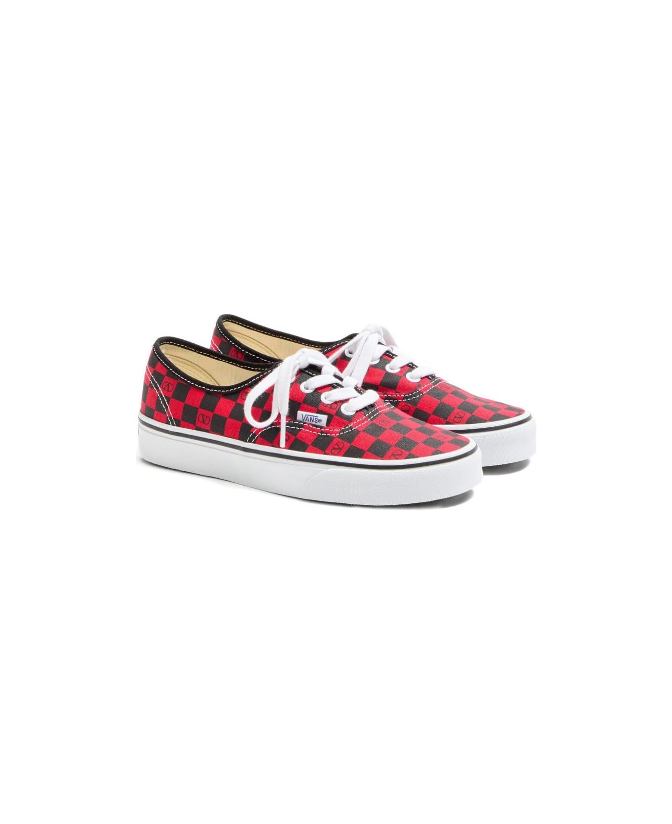 Valentino Garavani Canvas Sneakers - Red