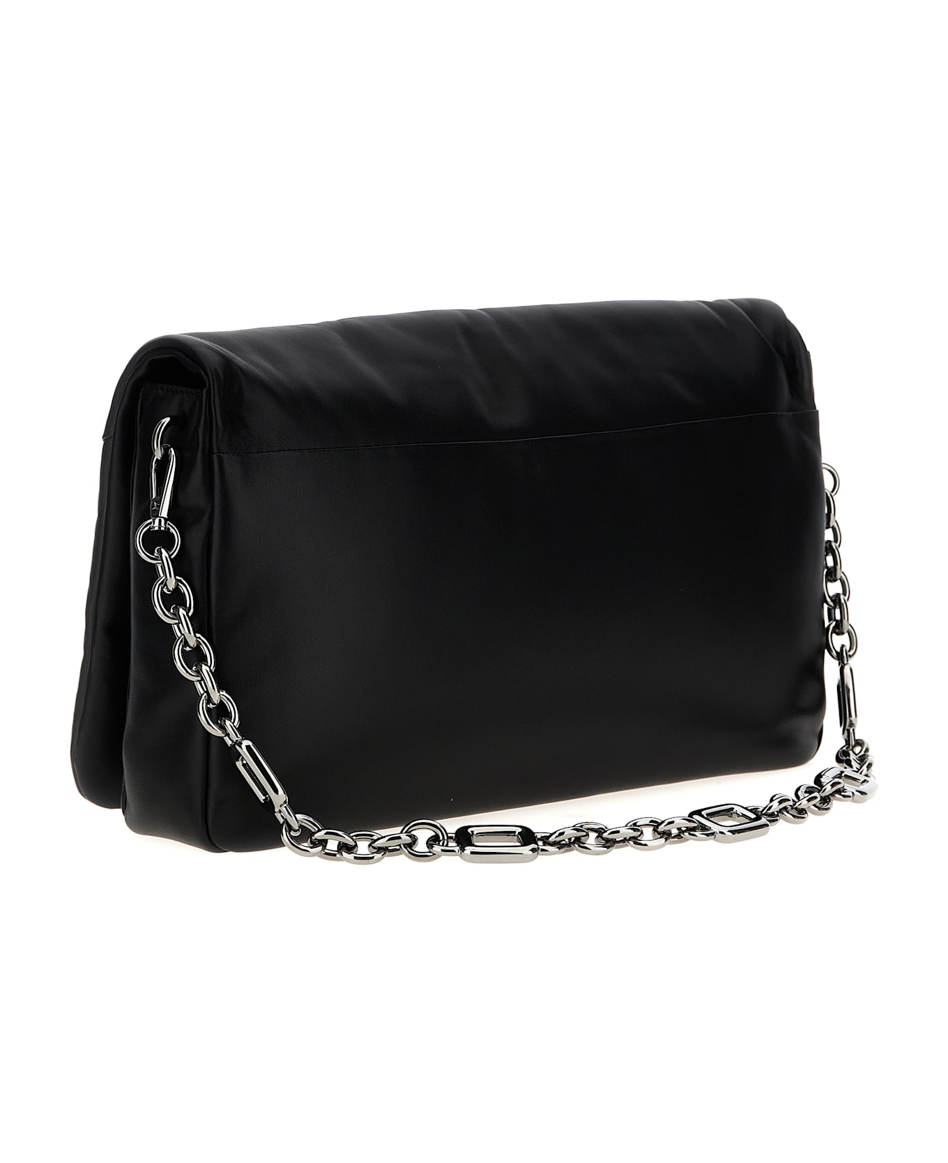 Roger Vivier 
viv
 Choc Large
 Shoulder Bag - Black
