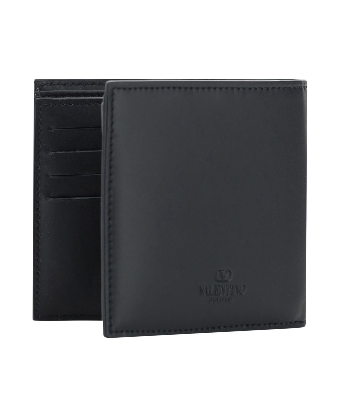Valentino Garavani Vltn Wallet - Black 財布