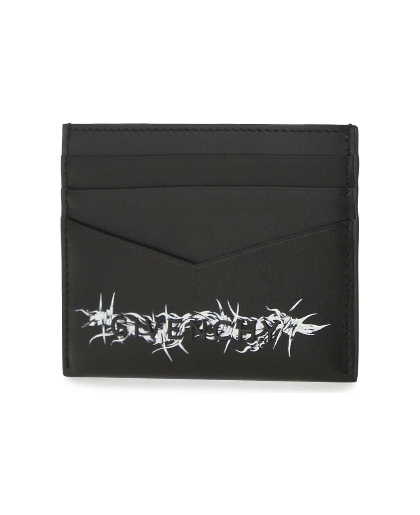 Givenchy Barbed Wire Cardholder - BLACK 財布