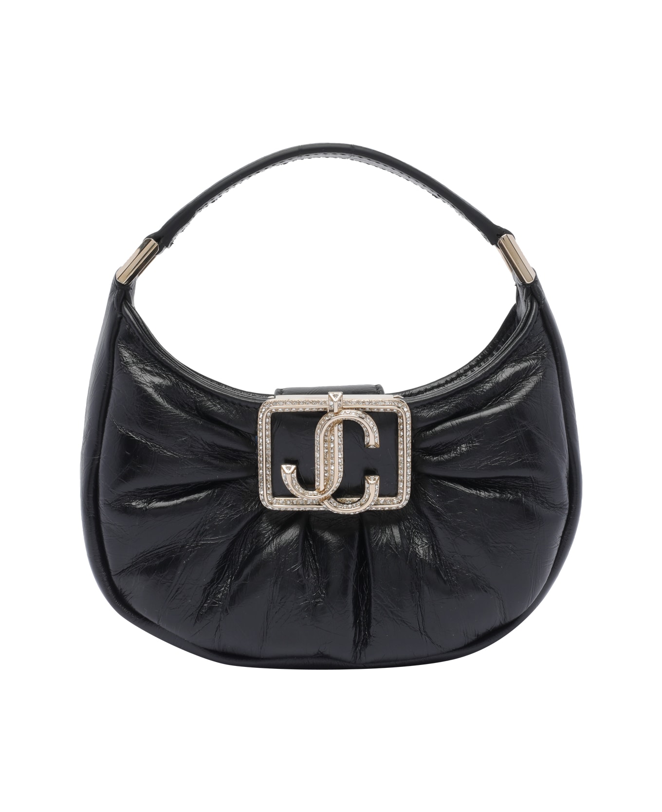 Jimmy Choo Edie Hobo Bag - Black