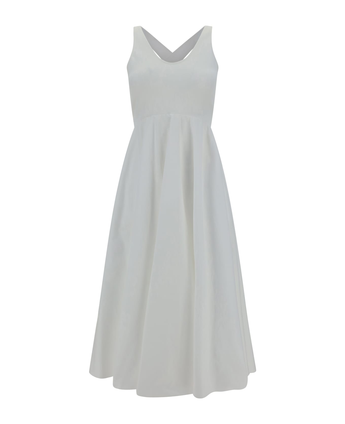 Alaia Long Dress - Blanc