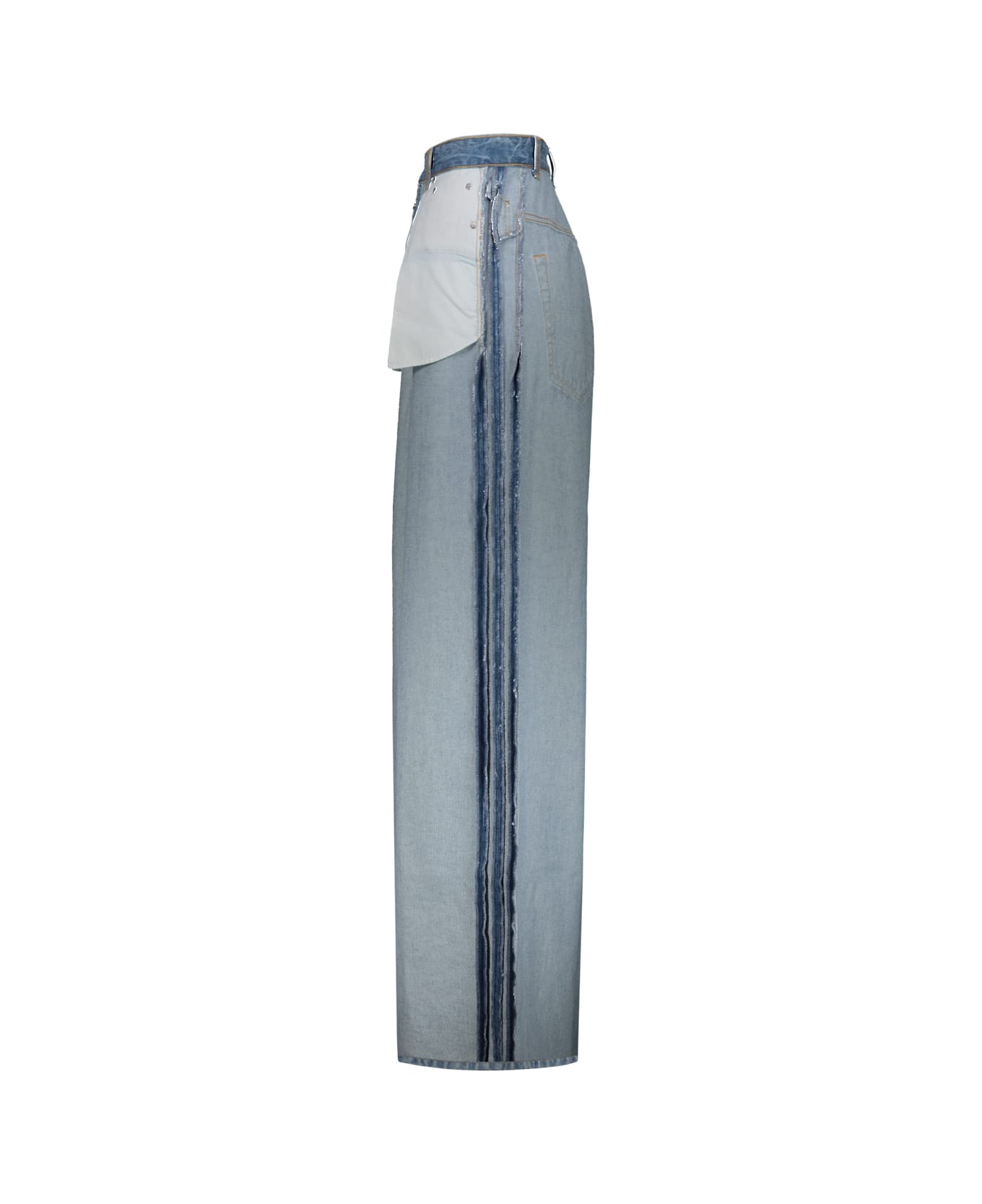 VETEMENTS Inside-out Baggy Jeans - Blue