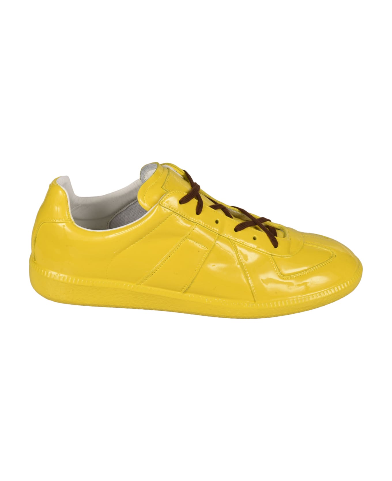 Maison Margiela Glossy Cross-lace Sneakers - Multicolor スニーカー