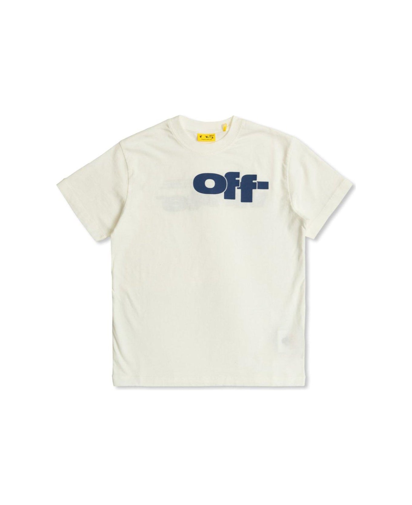 Off-White Off Split T-shirt - White Black