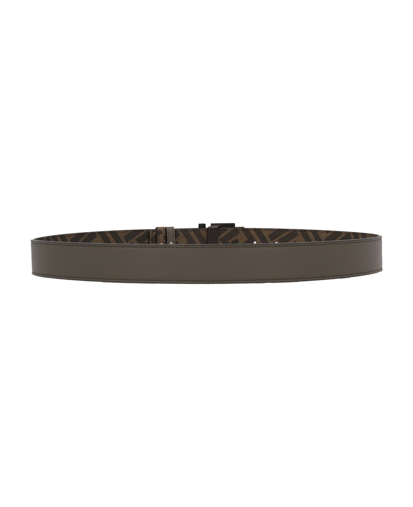 Fendi 'ff' Reversible Belt - BLACK