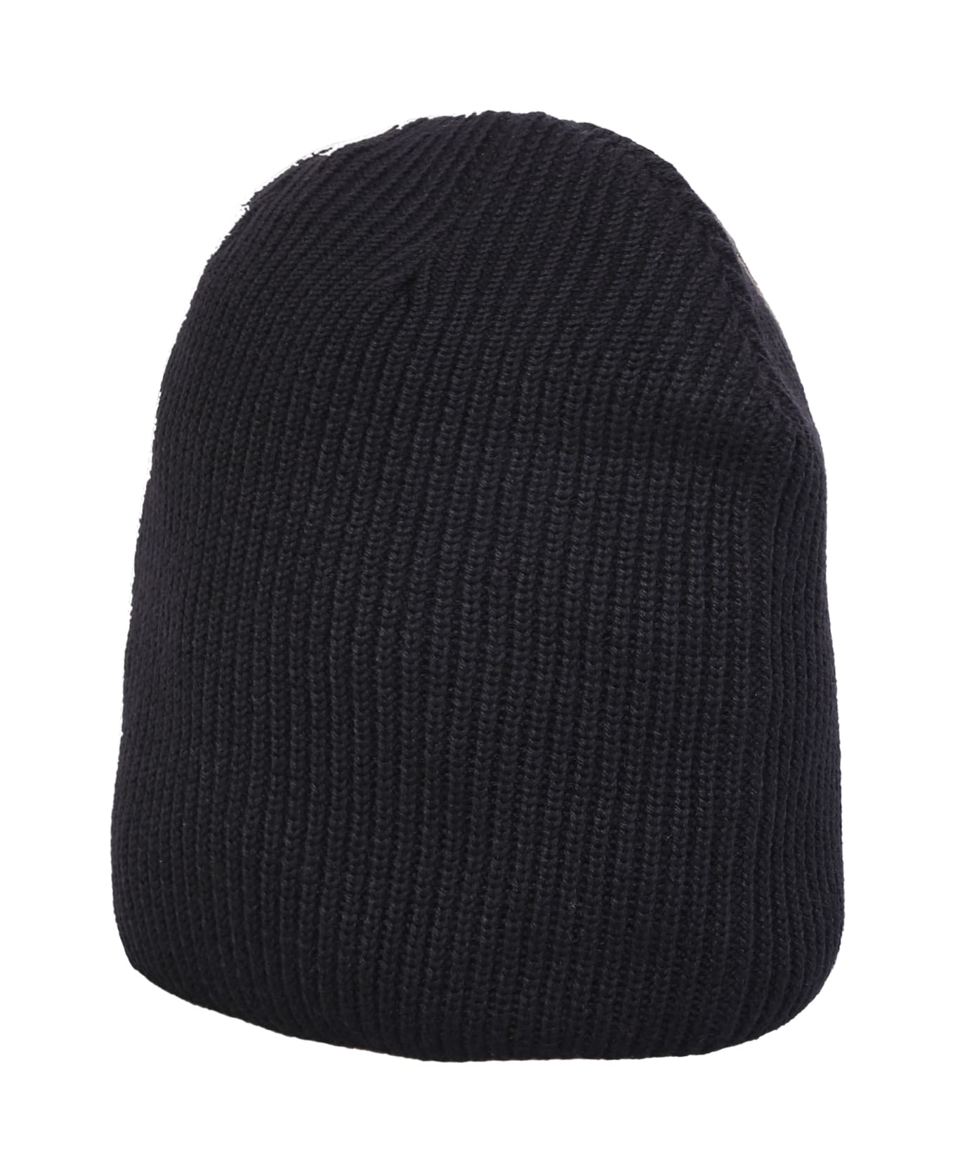 44 Label Group Ribbed Cap Black - Black 帽子