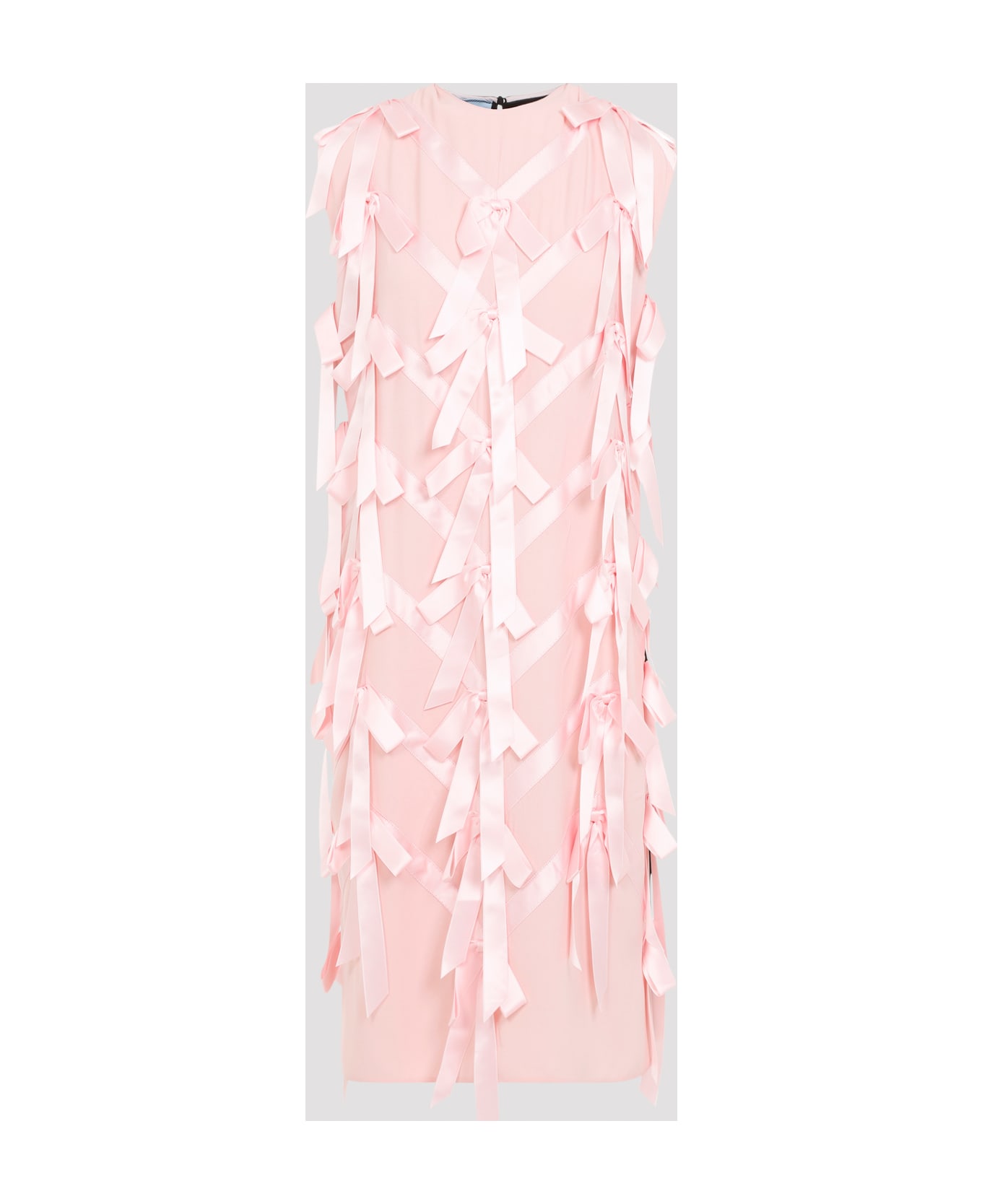 Prada Panelled Sleeveless Dress - Quarzo