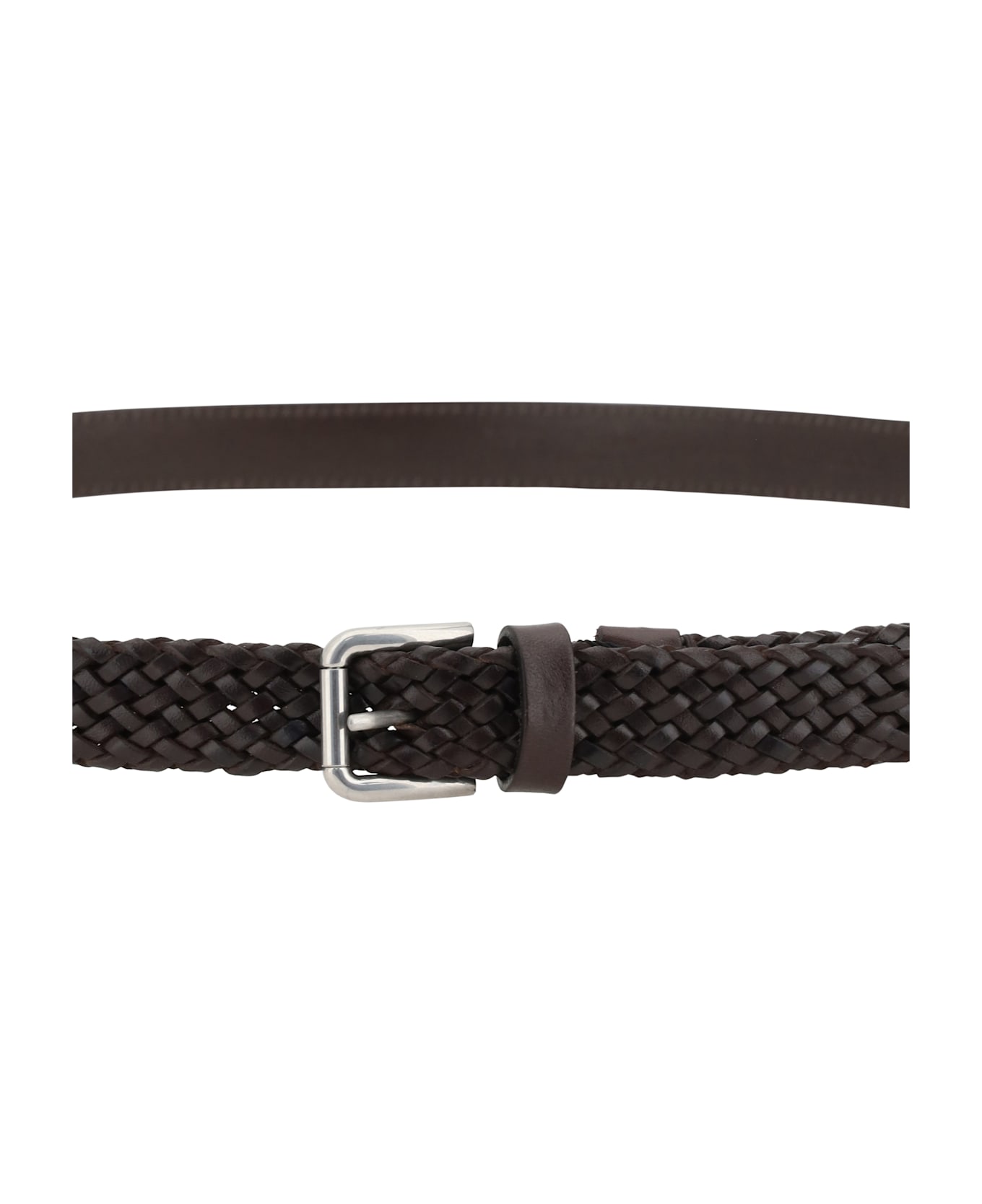 Dolce 
Gabbana Woven Design Belt - Moro/moro