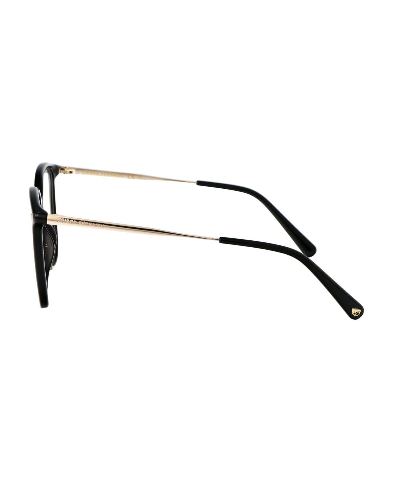 Chiara Ferragni Cf 1029 Glasses - 807 BLACK アイウェア