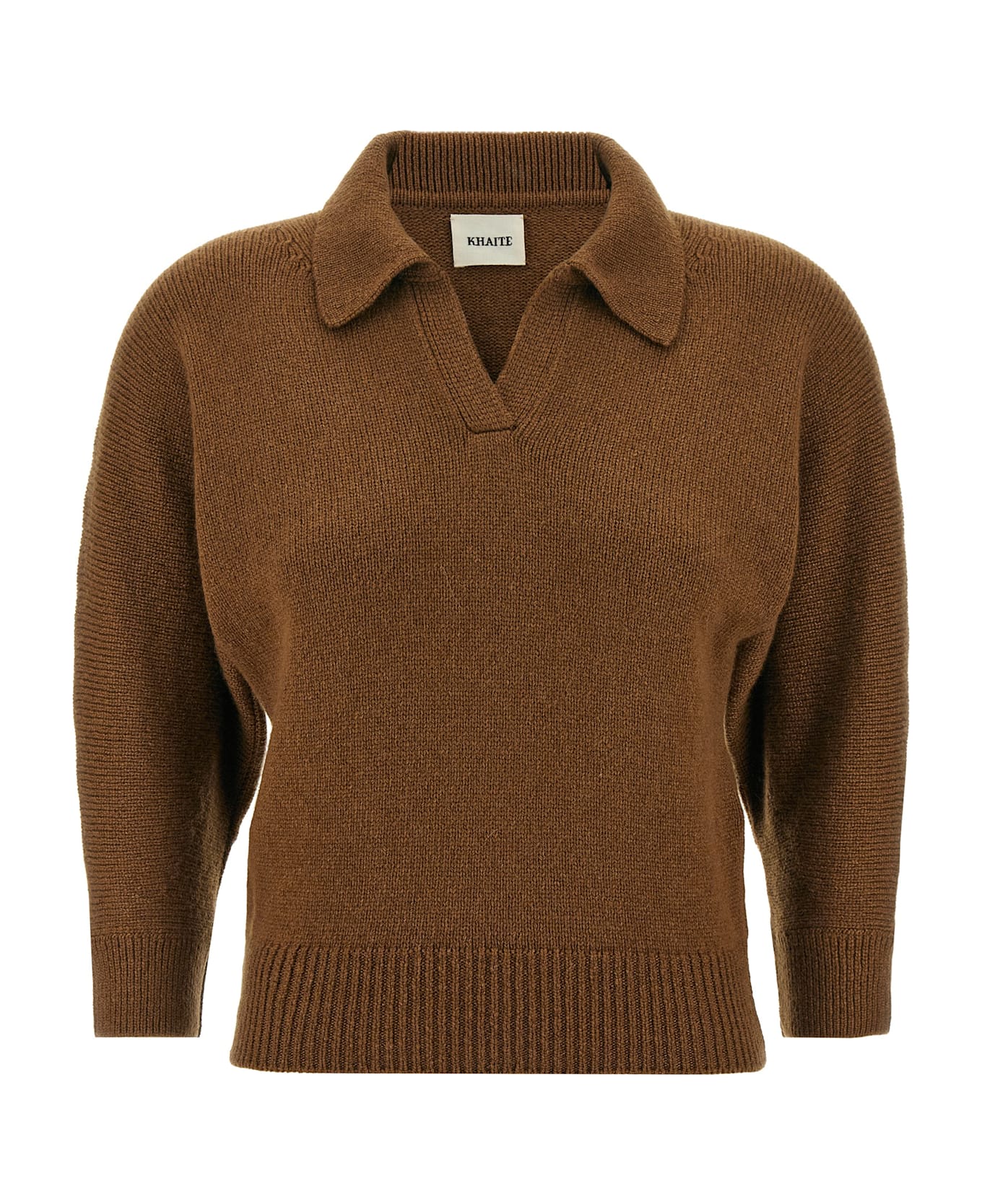 Khaite 
herve
 Polo Shirt - Brown