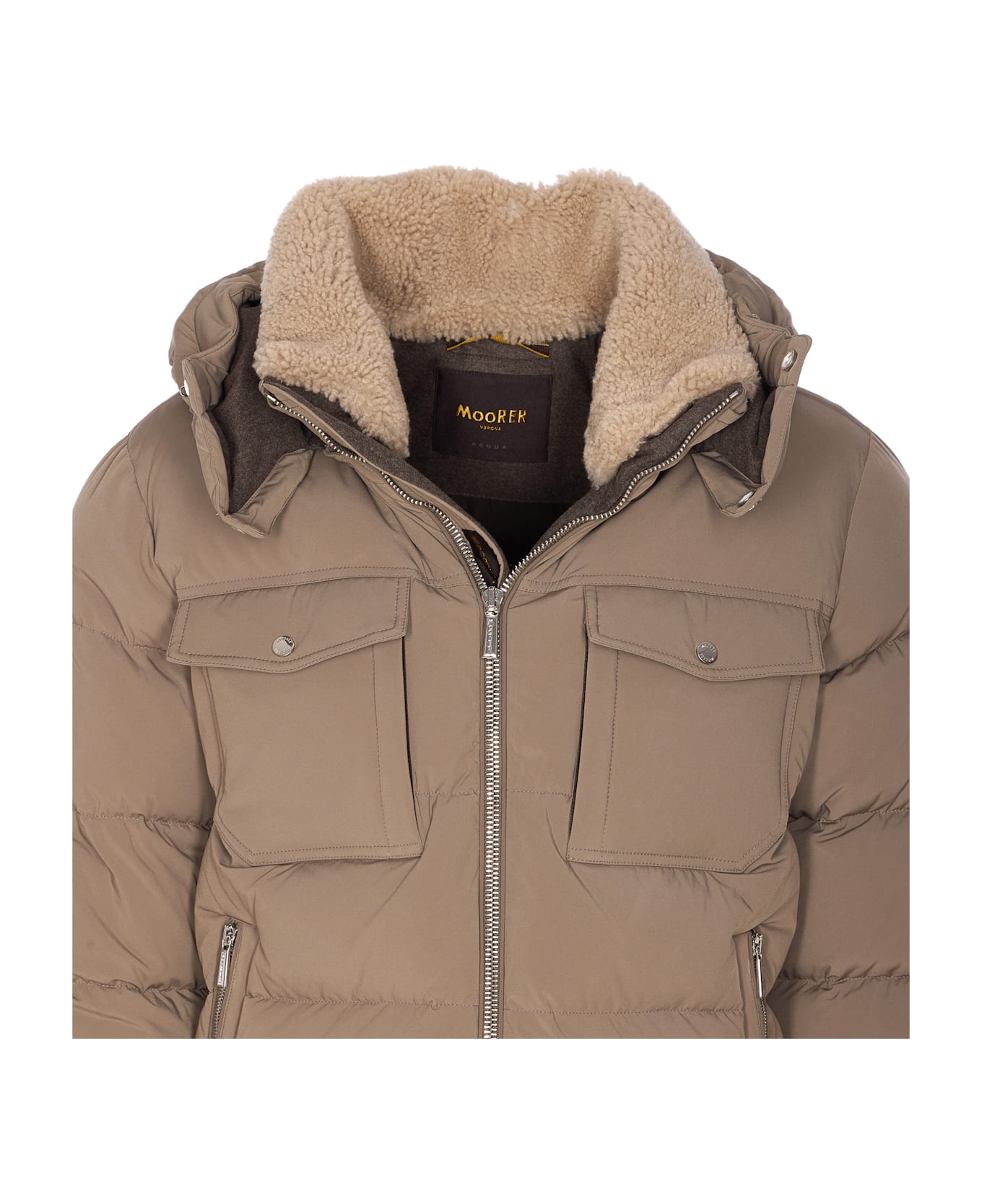 Moorer Alarick Down Jacket - Nut