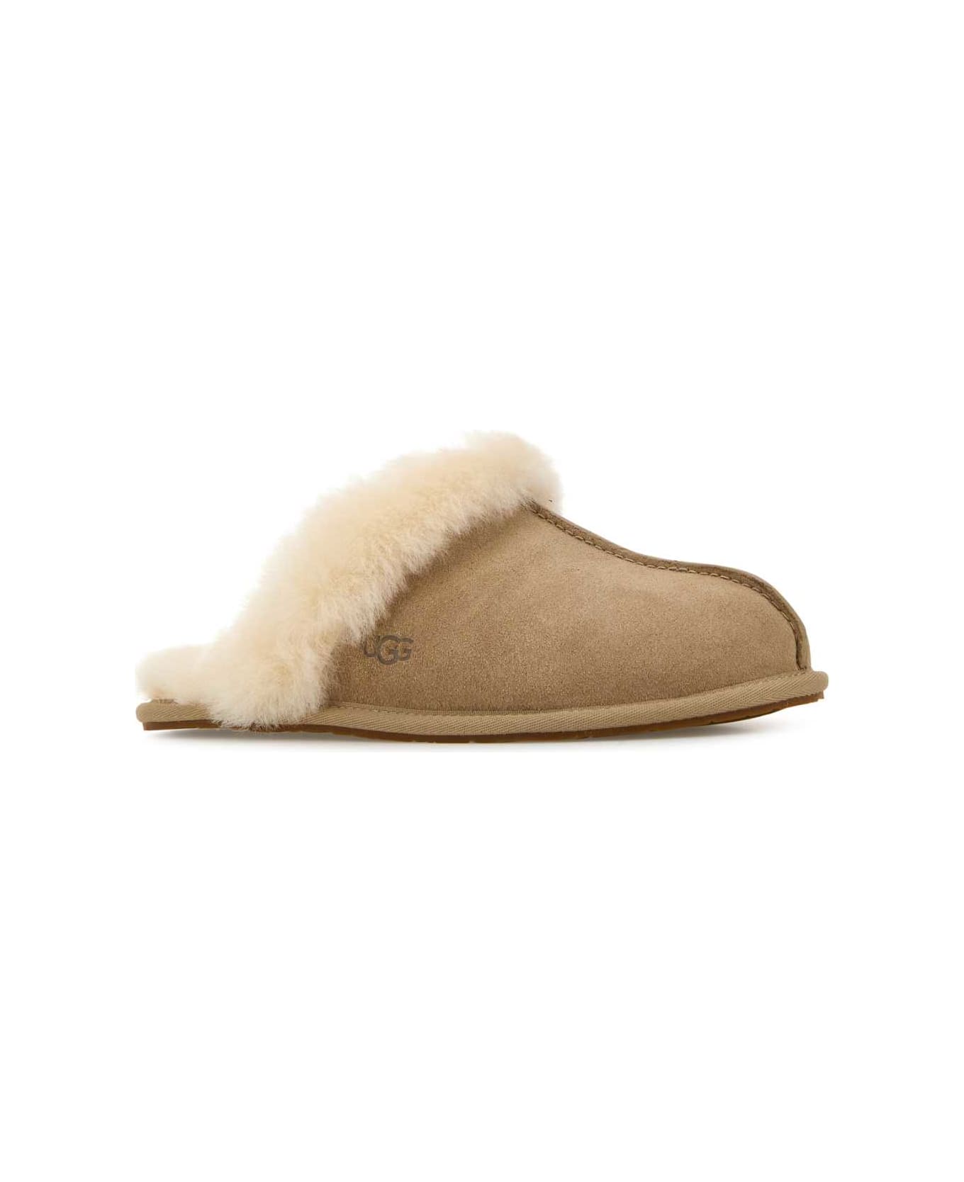 UGG Sand Suede Scuffette Ii Slippers - Beige