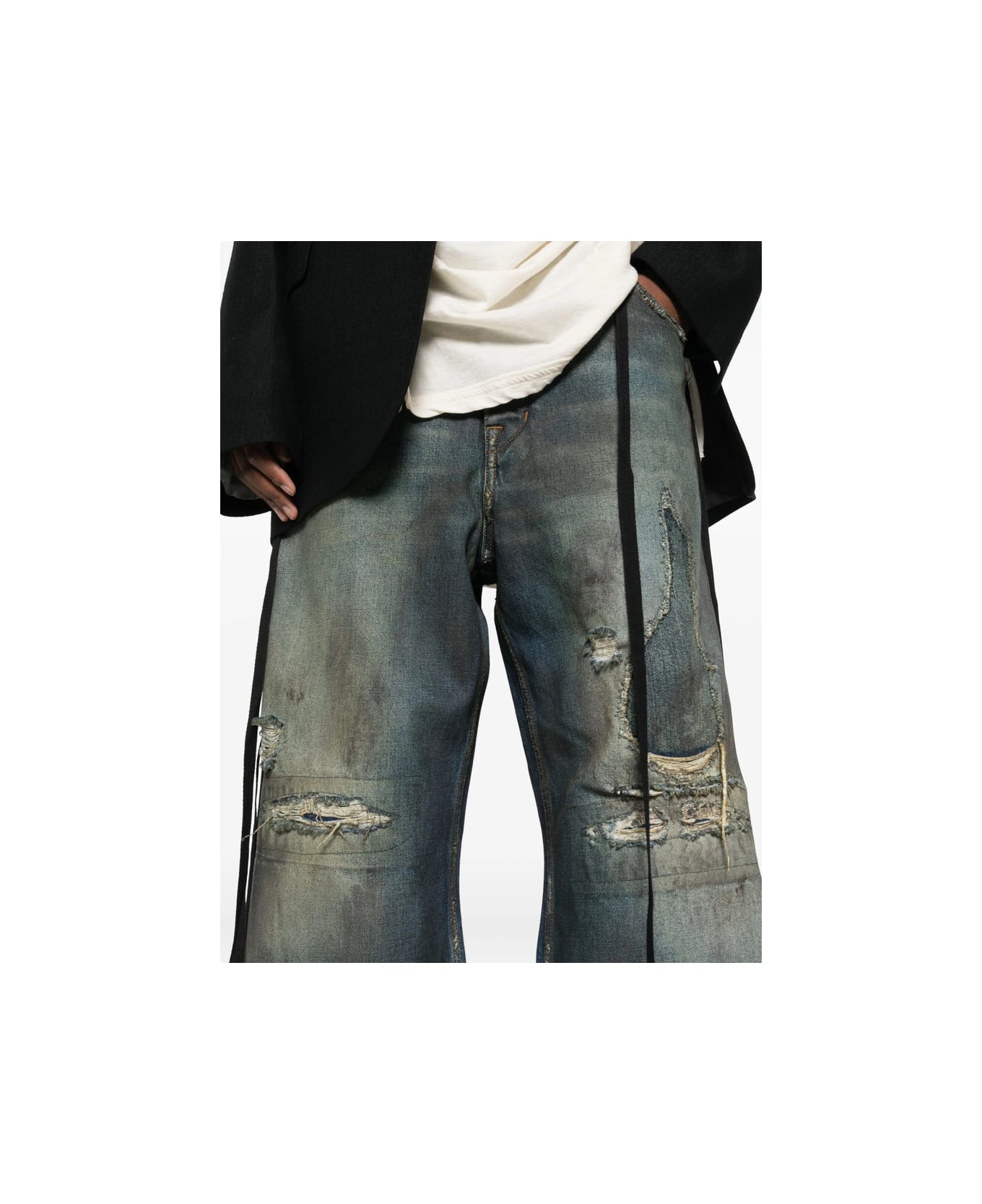 Ann Demeulemeester Pant - BLUE