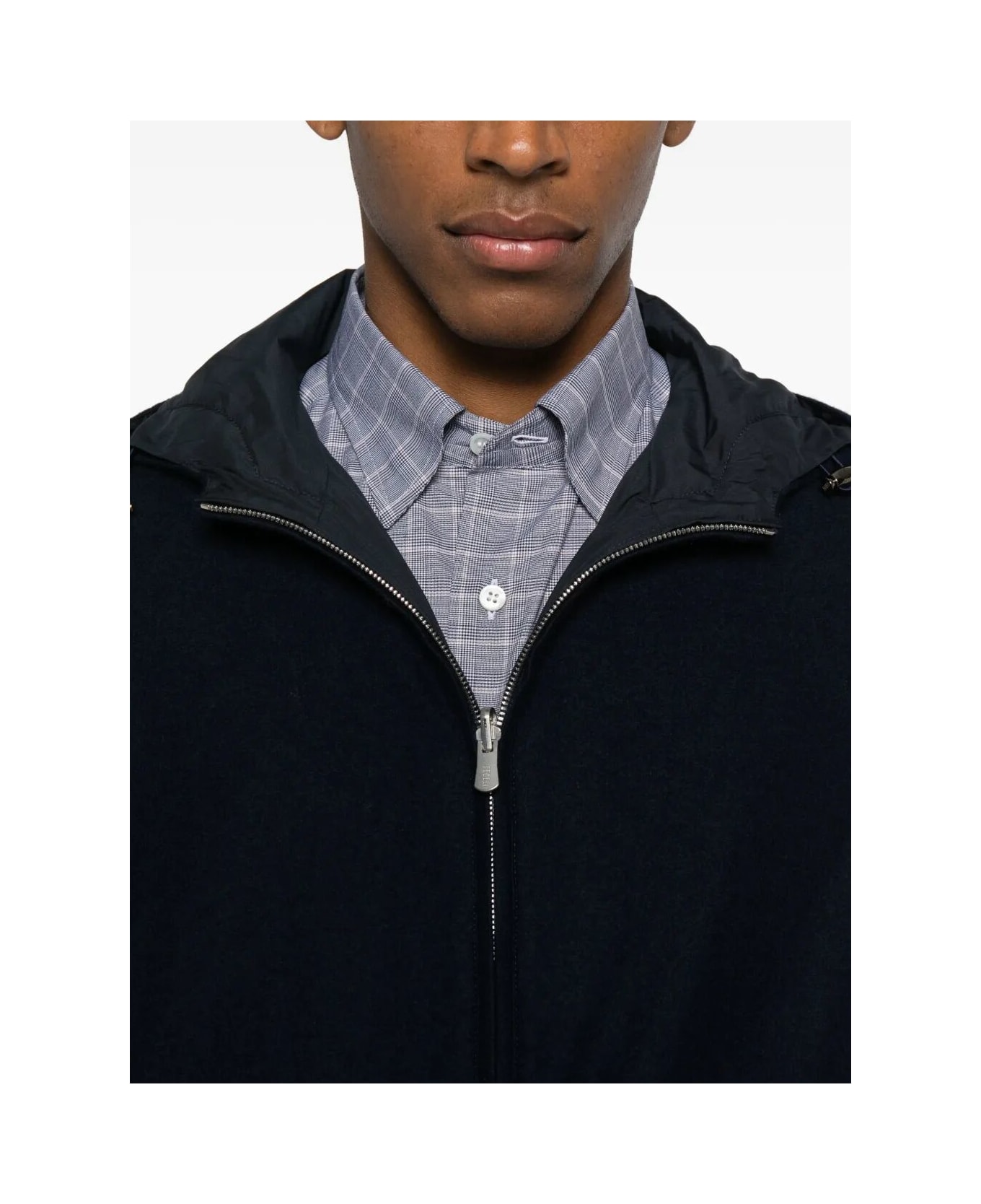 Fedeli Start Ml. Ch. Flanel - Midnightblue