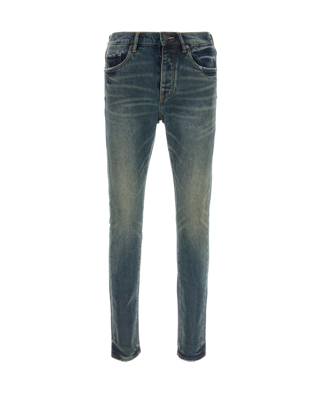 Purple Brand Stretch Denim Jeans - DKINDIGO