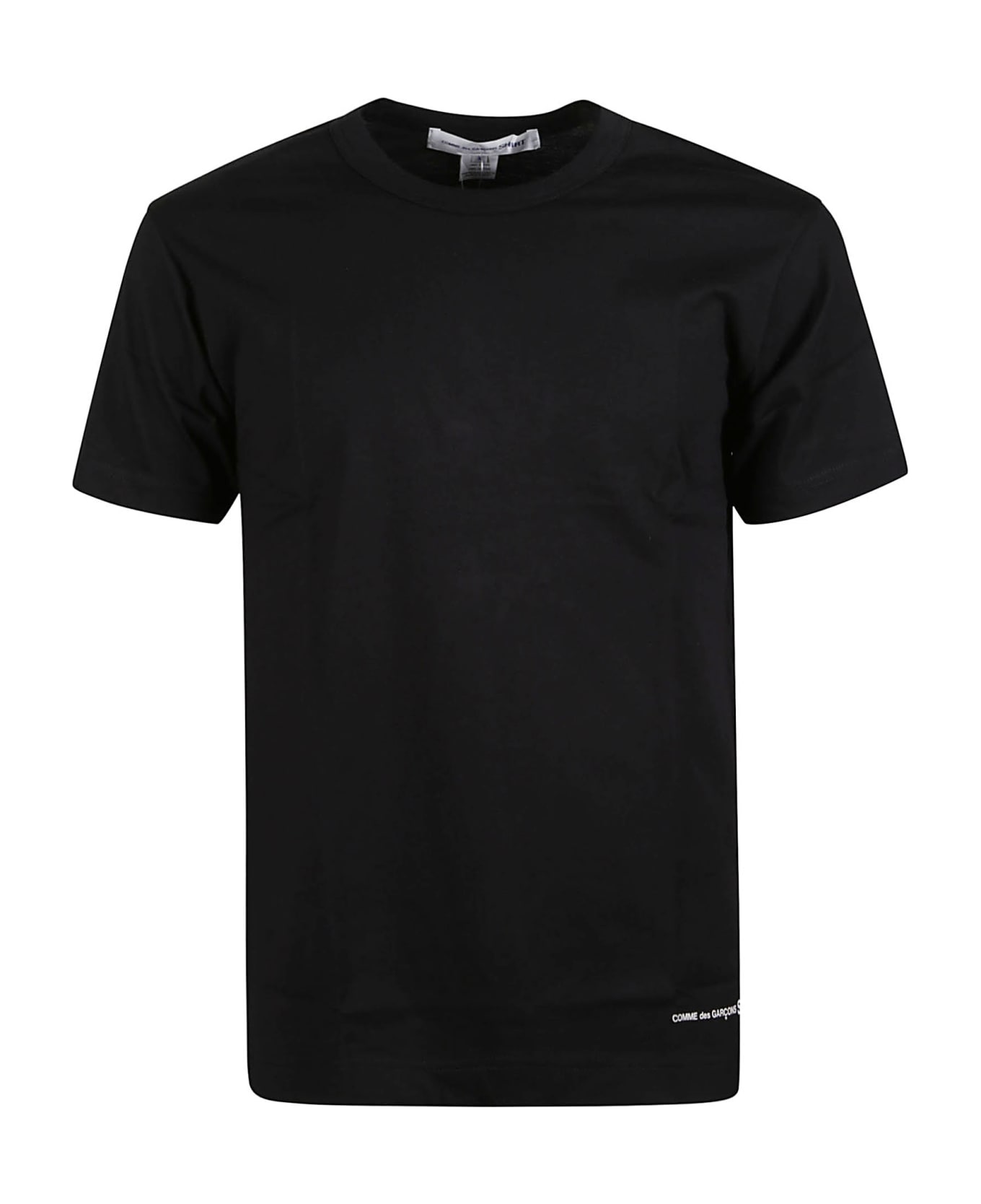 Comme des Garçons Shirt Round Neck T-shirt - Black