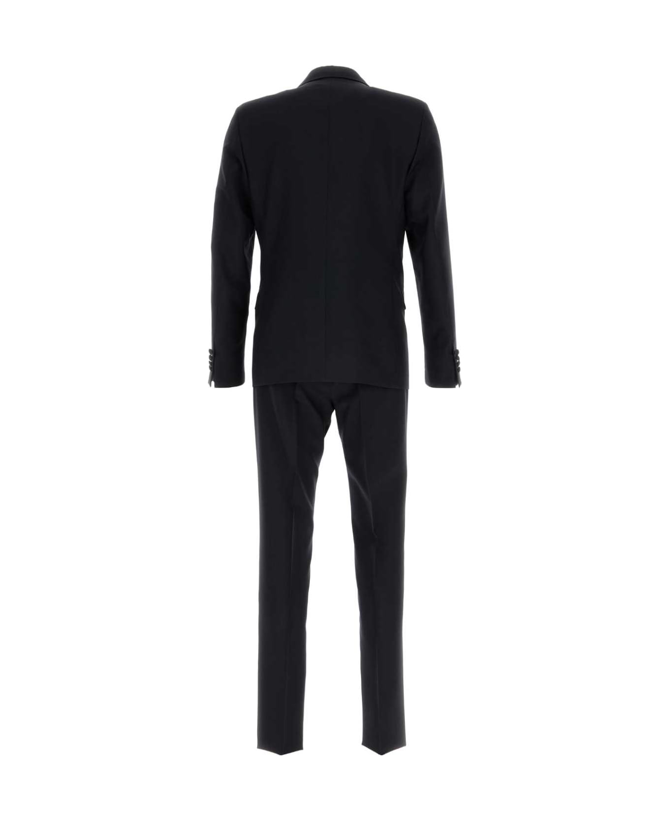 Prada Midnight Blue Wool Blend Tuxedo - BLUNERO