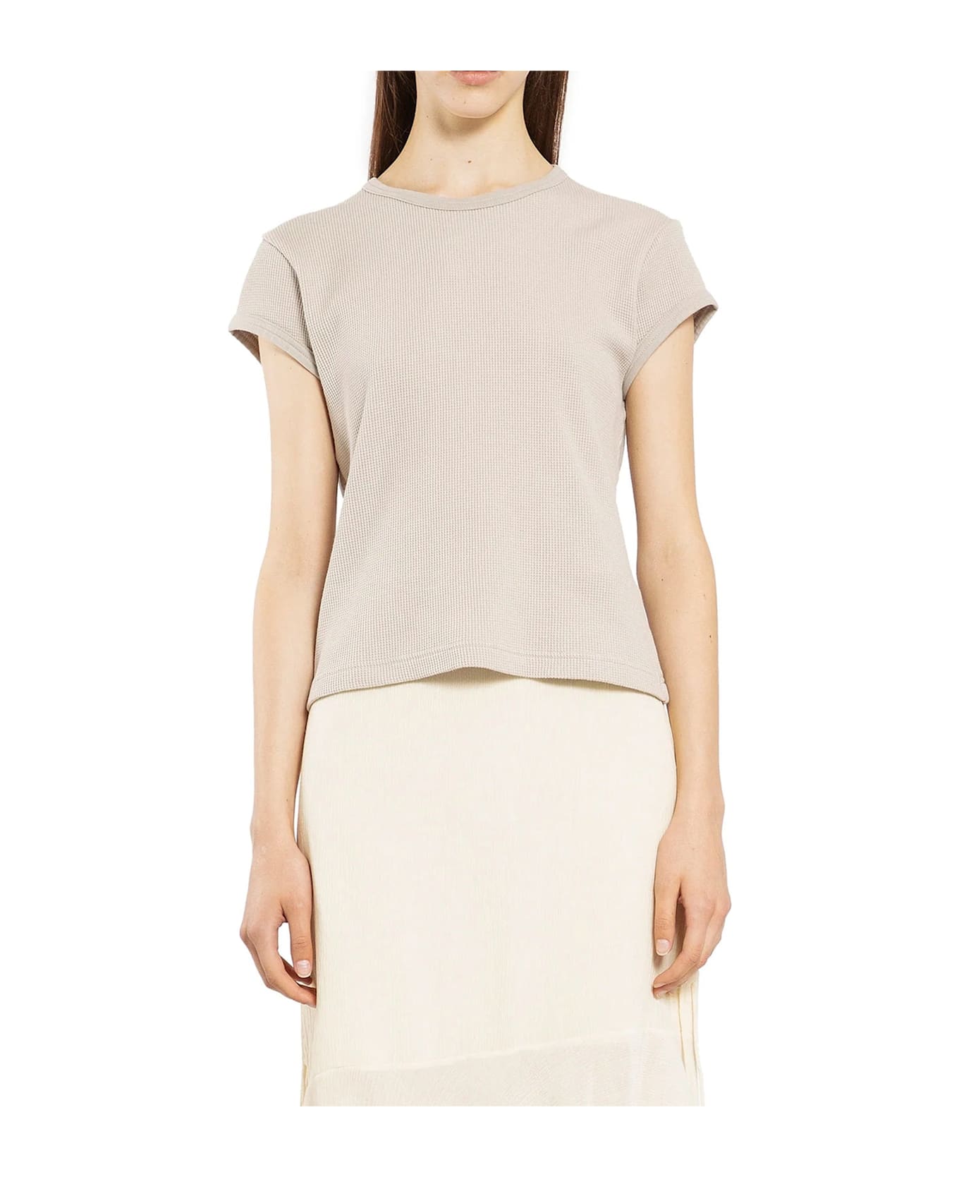 Acne Studios Cotton T-shirt - Beige