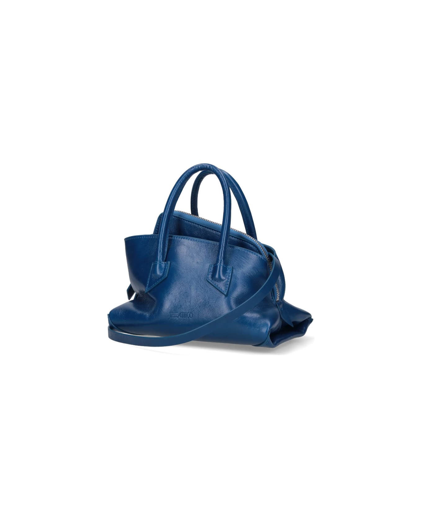 The Attico "la Passeggiata" Mini Bag - Blue