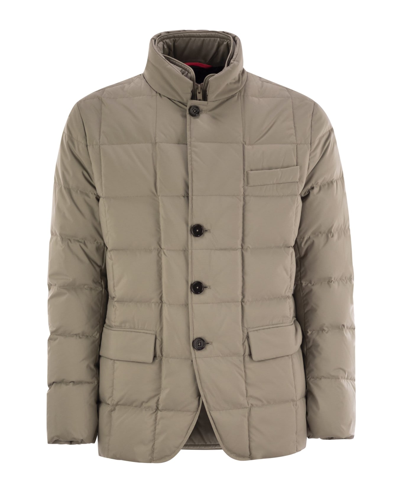 Fay Down Jacket (db Front) - Beige