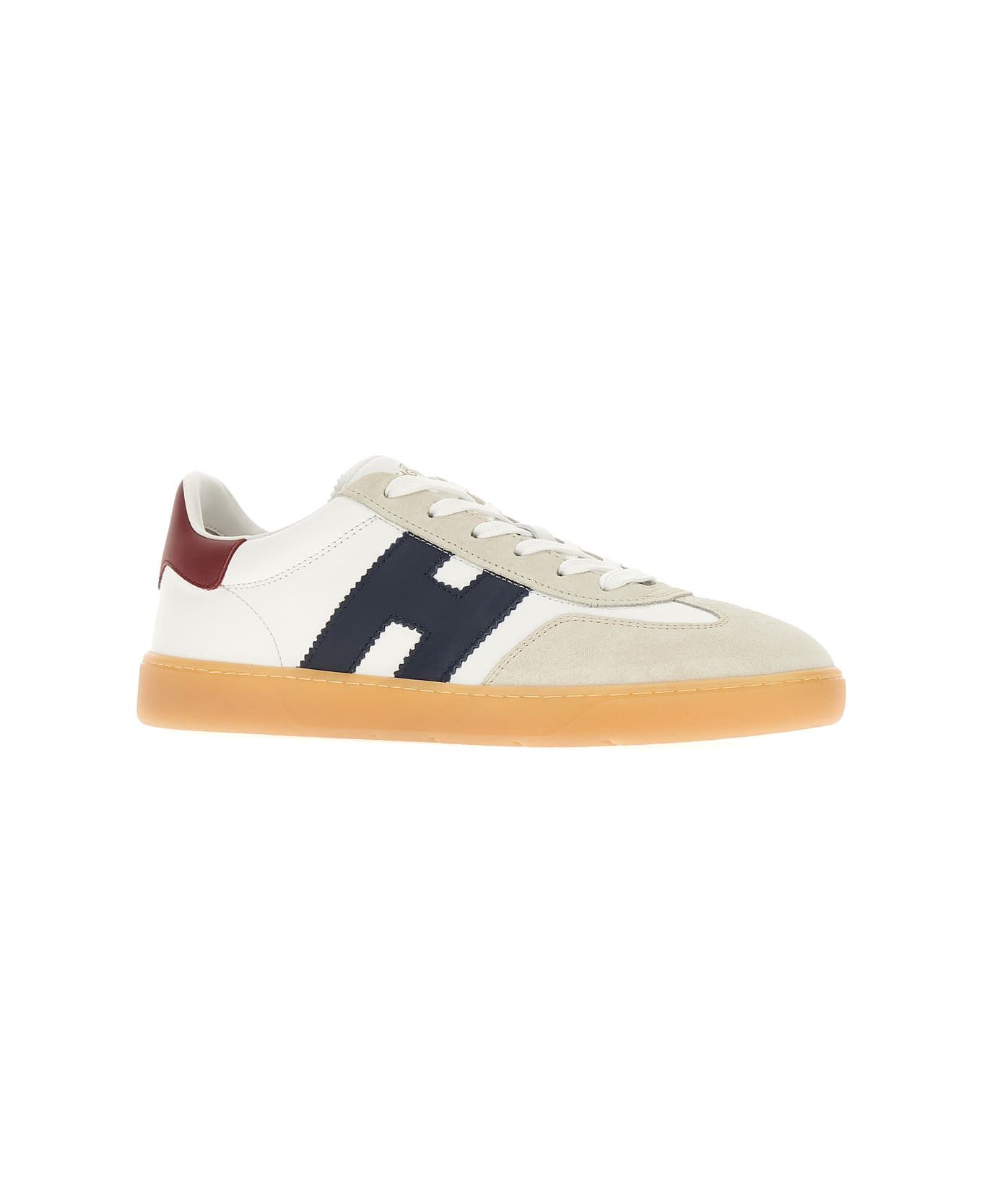 Hogan Multicolor Leather Cool Sneakers - WHITE BLUE