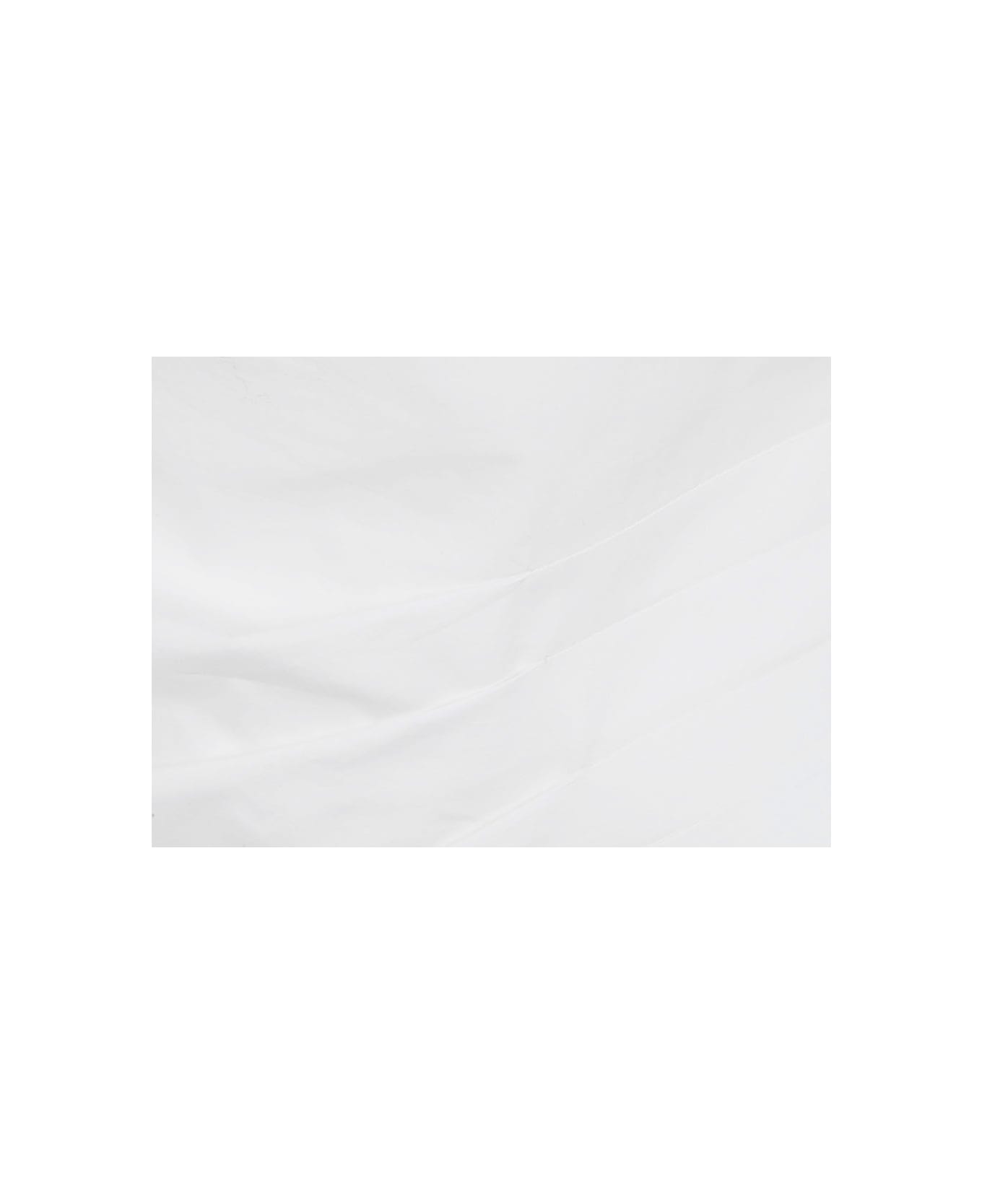 Alberta Ferretti Popeline Crsossed Shirt - White シャツ
