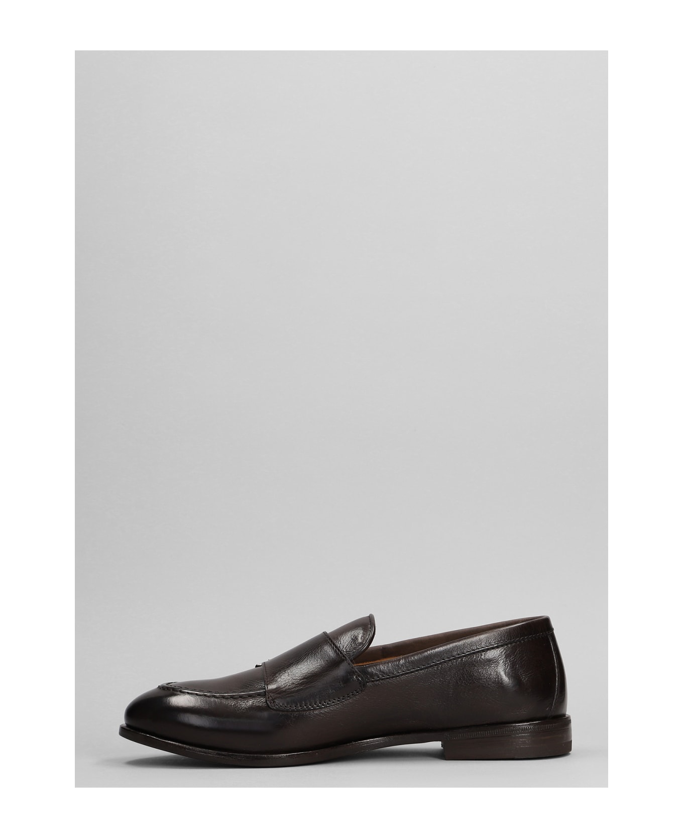 Henderson Baracco Loafers In Brown Leather - brown