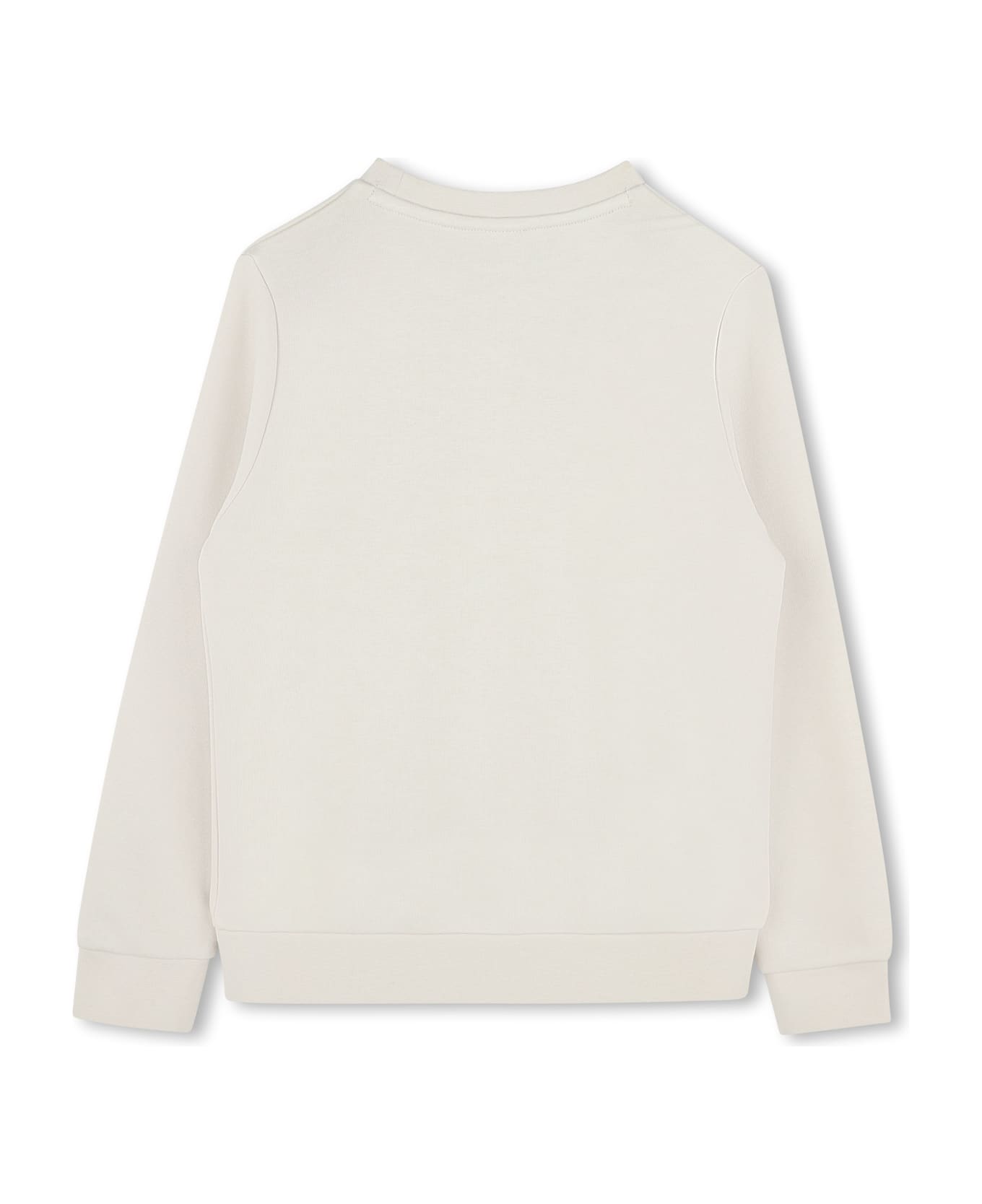 Hugo Boss Felpa Con Logo - Beige