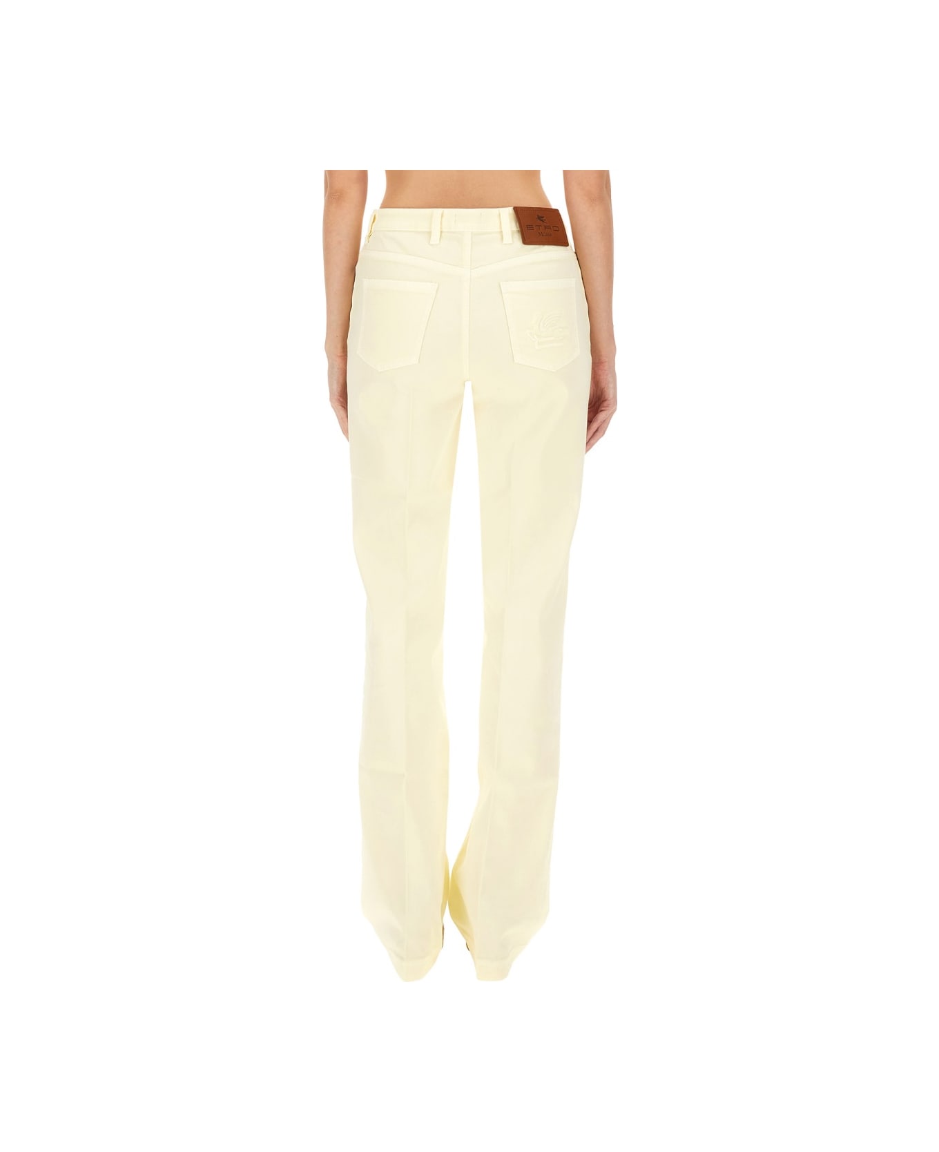 Etro Cotton Pants - IVORY