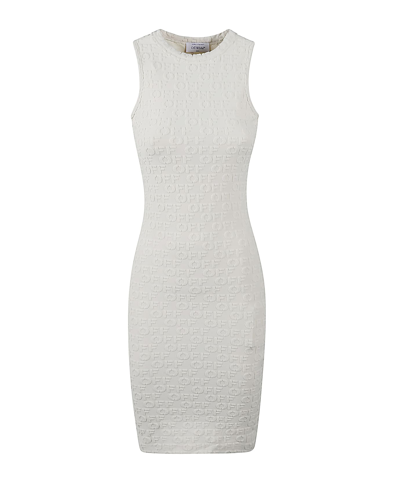 Off-White Terry Rowing Dress - White ワンピース＆ドレス