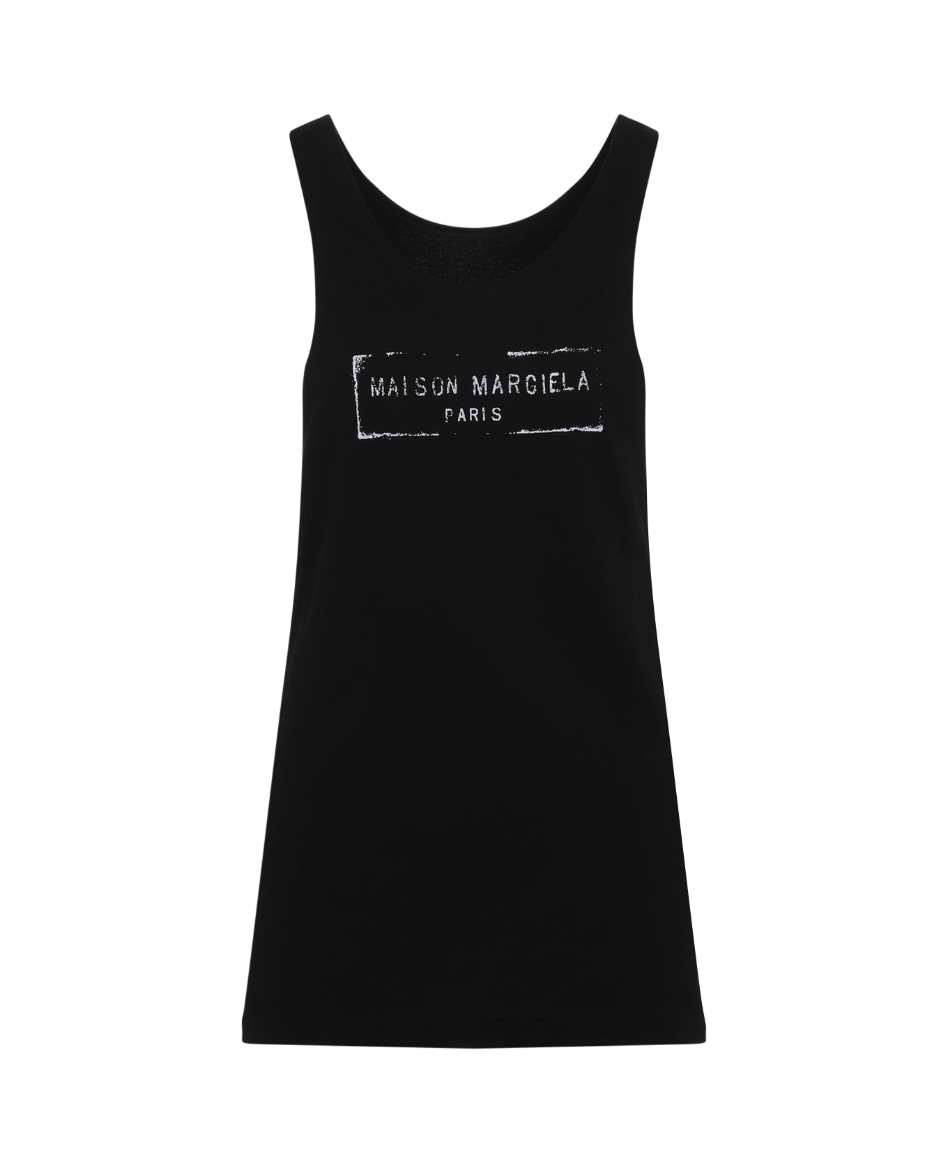 Maison Margiela Viscose Top - Black