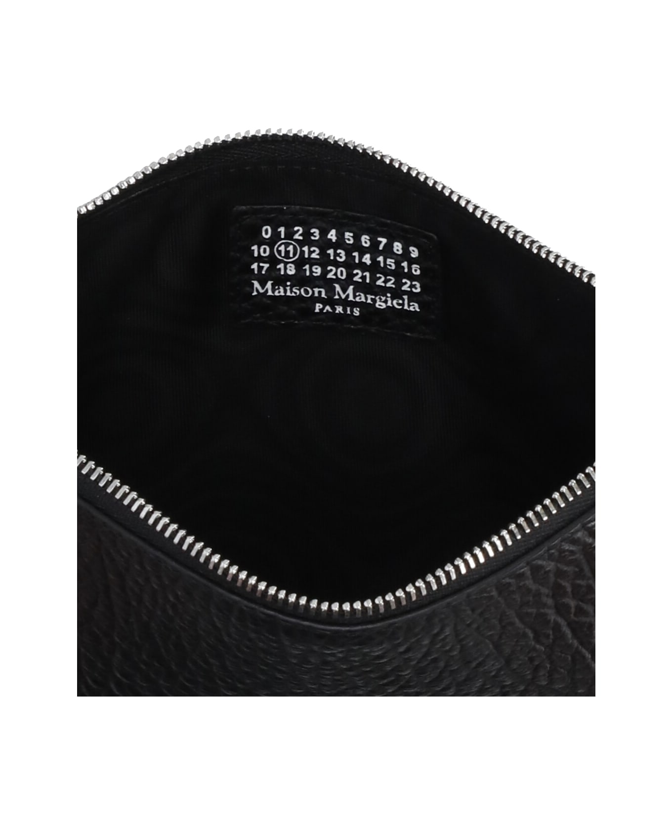 Maison Margiela Leather Clutch - Black