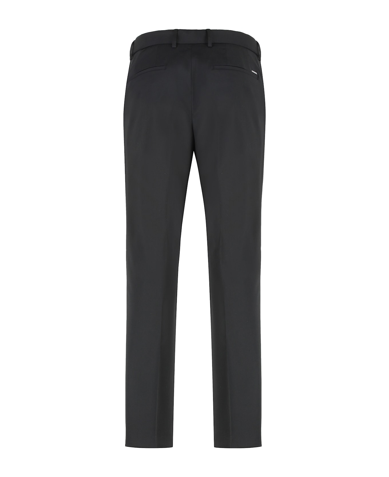 Hugo Boss Wool Blend Trousers - black