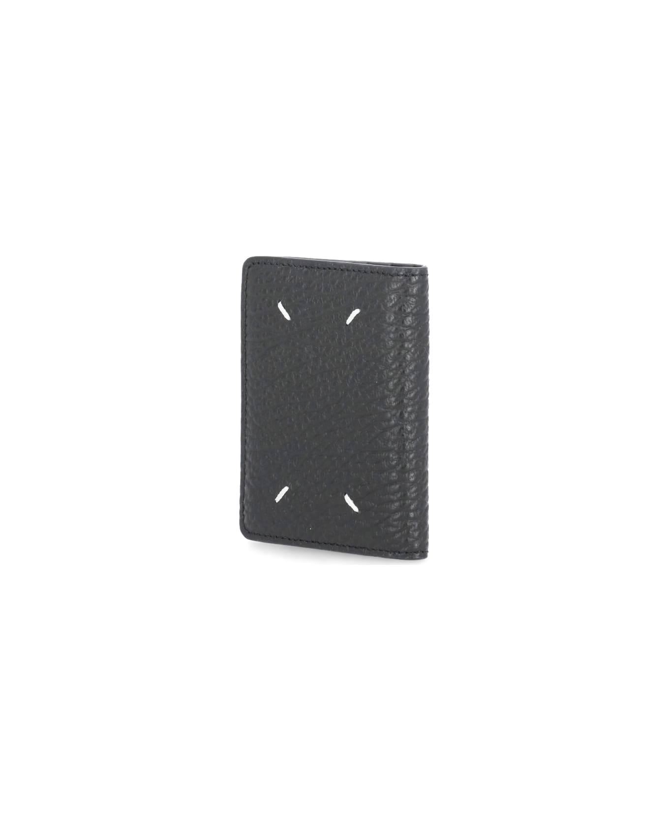 Maison Margiela Bi Fold Card Holder - Black 財布