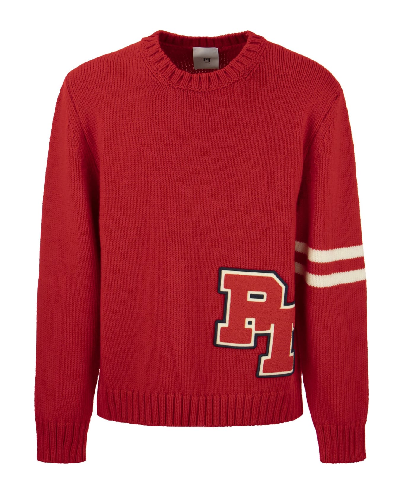 PT Torino Wool Pullover - Red