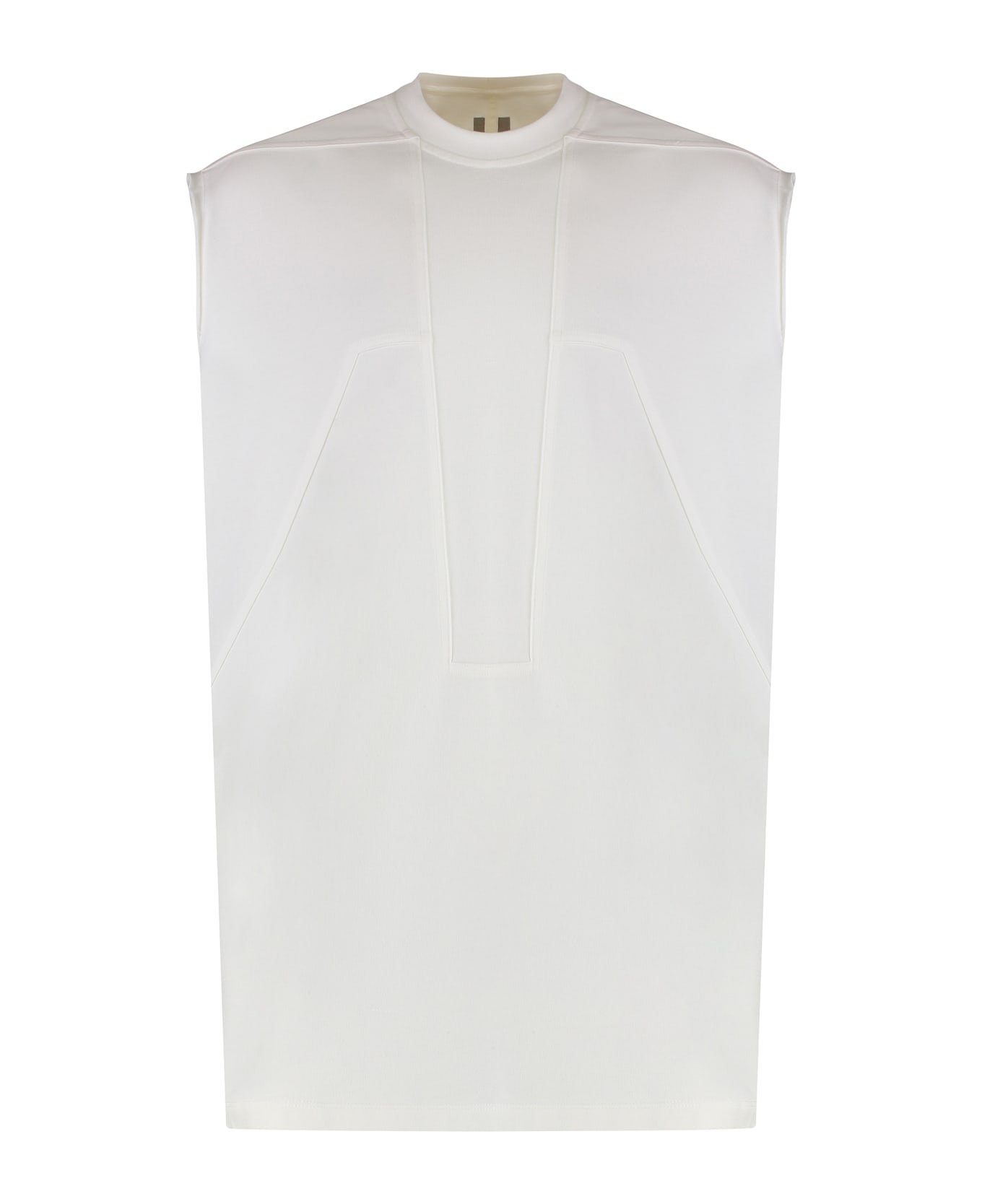 Rick Owens Cotton Tank Top - White