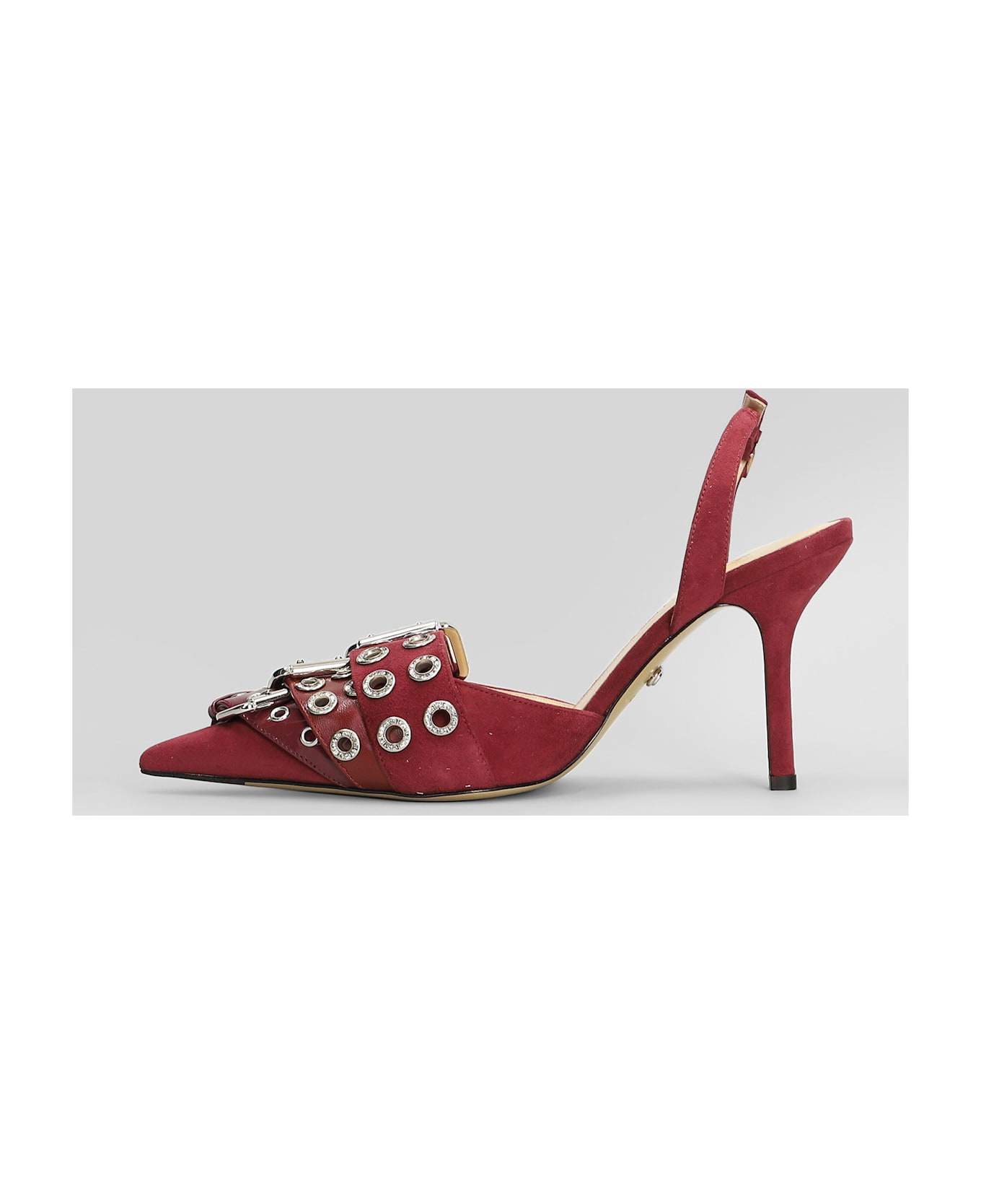 Mach 
Mach Pumps In Bordeaux Leather - bordeaux