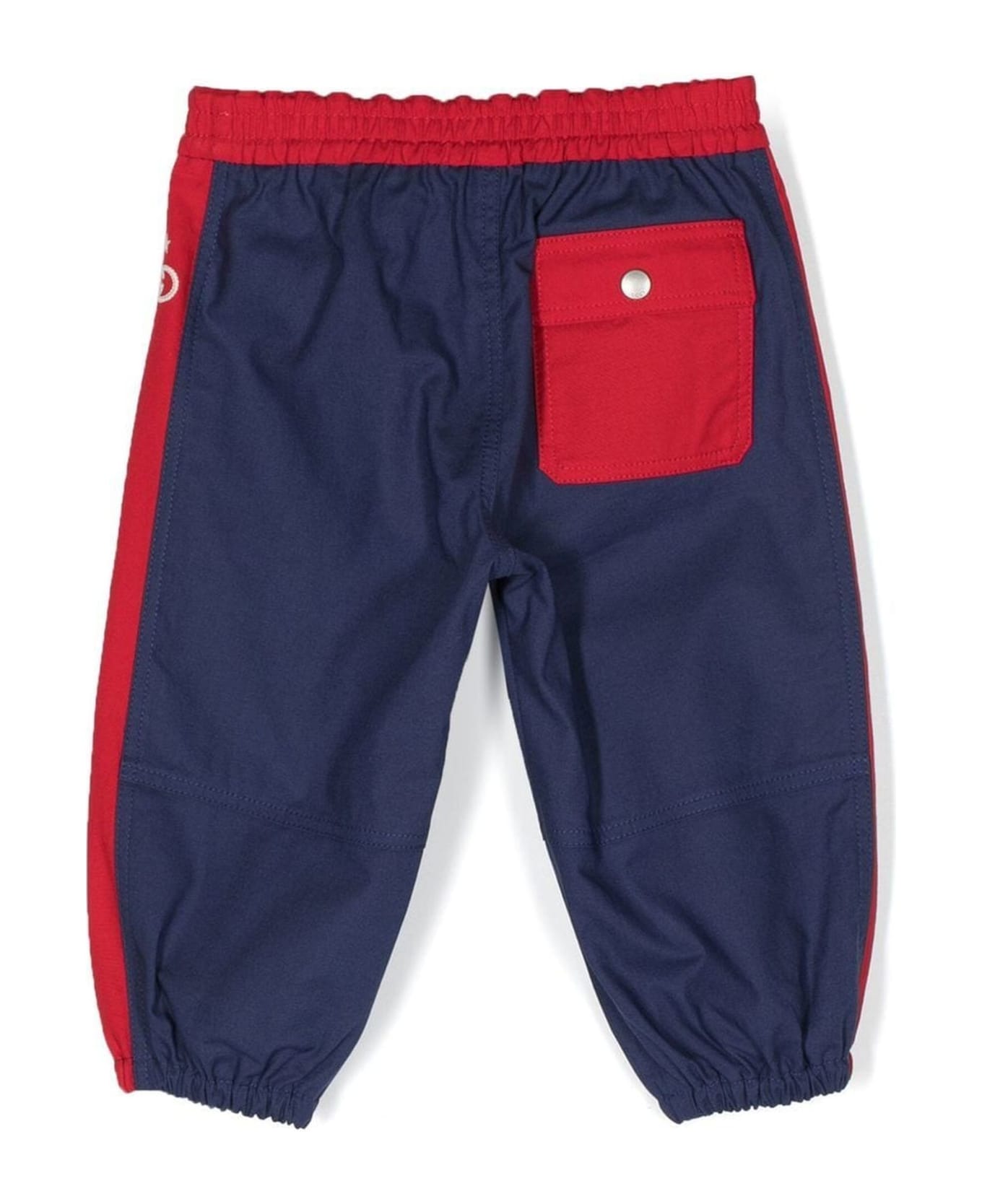 Gucci Red And Blue Track Pants - Blu