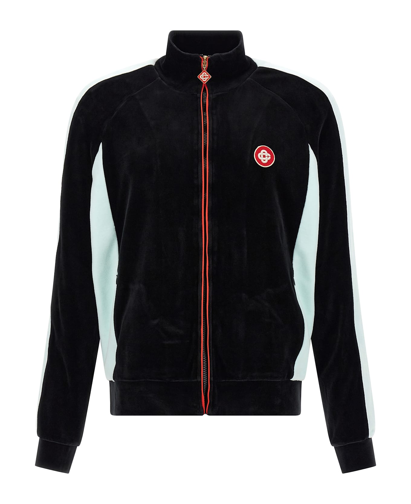 Casablanca Chenille Sweatshirt - Black  