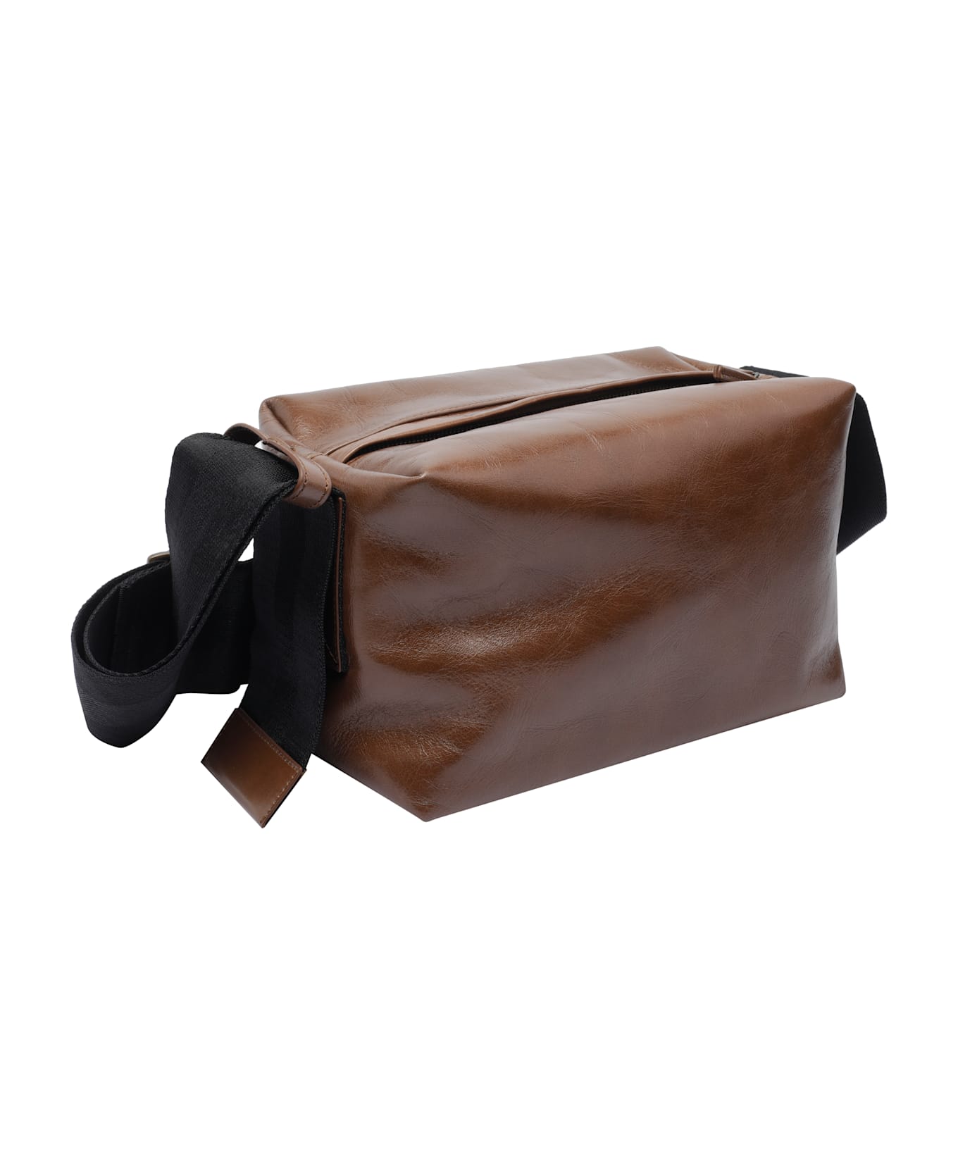 Uma Wang Medium Shoulder Bag - Brown
