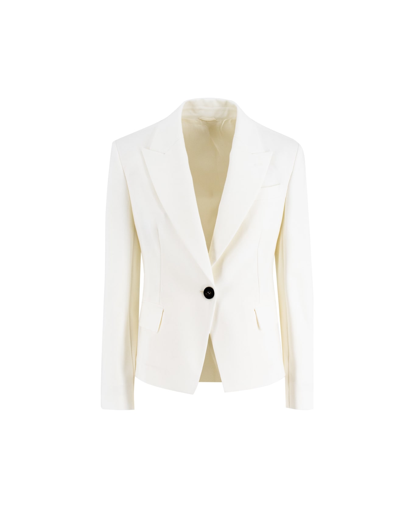 Brunello Cucinelli Couture Cotton Interlock Jacket - NATURALE ブレザー